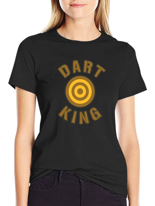Dart King Black T-Shirt - Target Graphic Tee