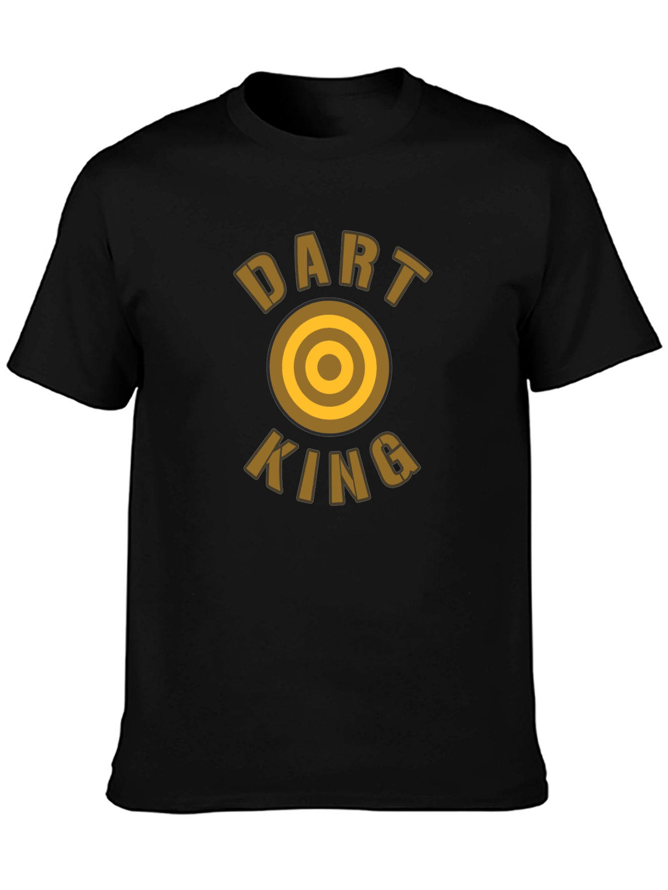 Dart King Black T-Shirt - Target Graphic Tee