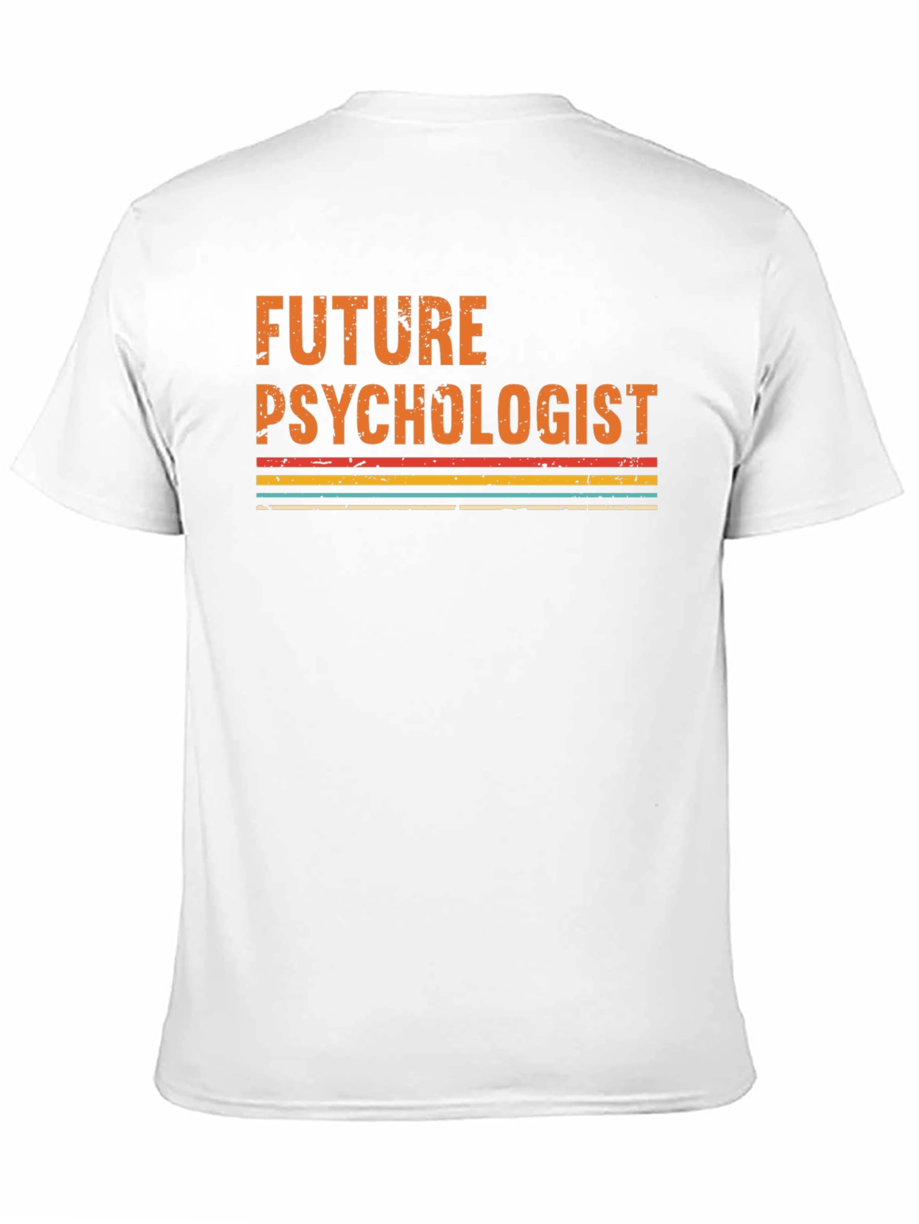 Future Psychologist Graphic Tee - Retro Style Black T-Shirt