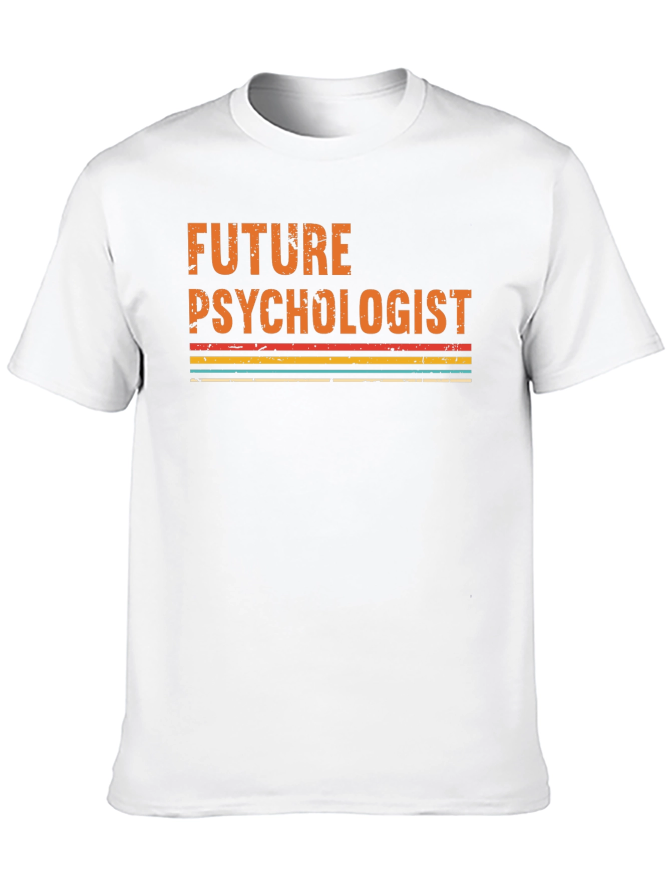 Future Psychologist Graphic Tee - Retro Style Black T-Shirt