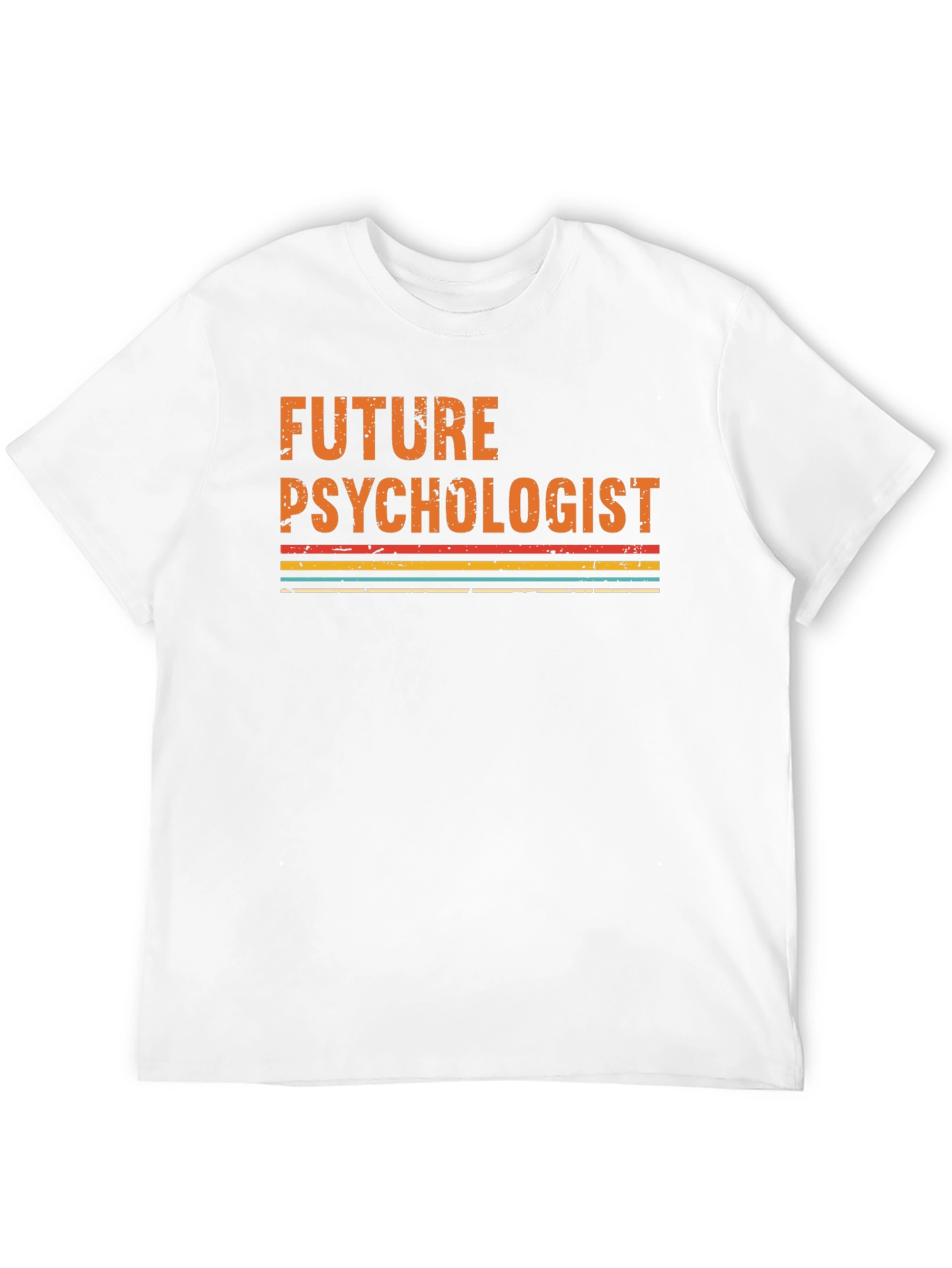 Future Psychologist Graphic Tee - Retro Style Black T-Shirt