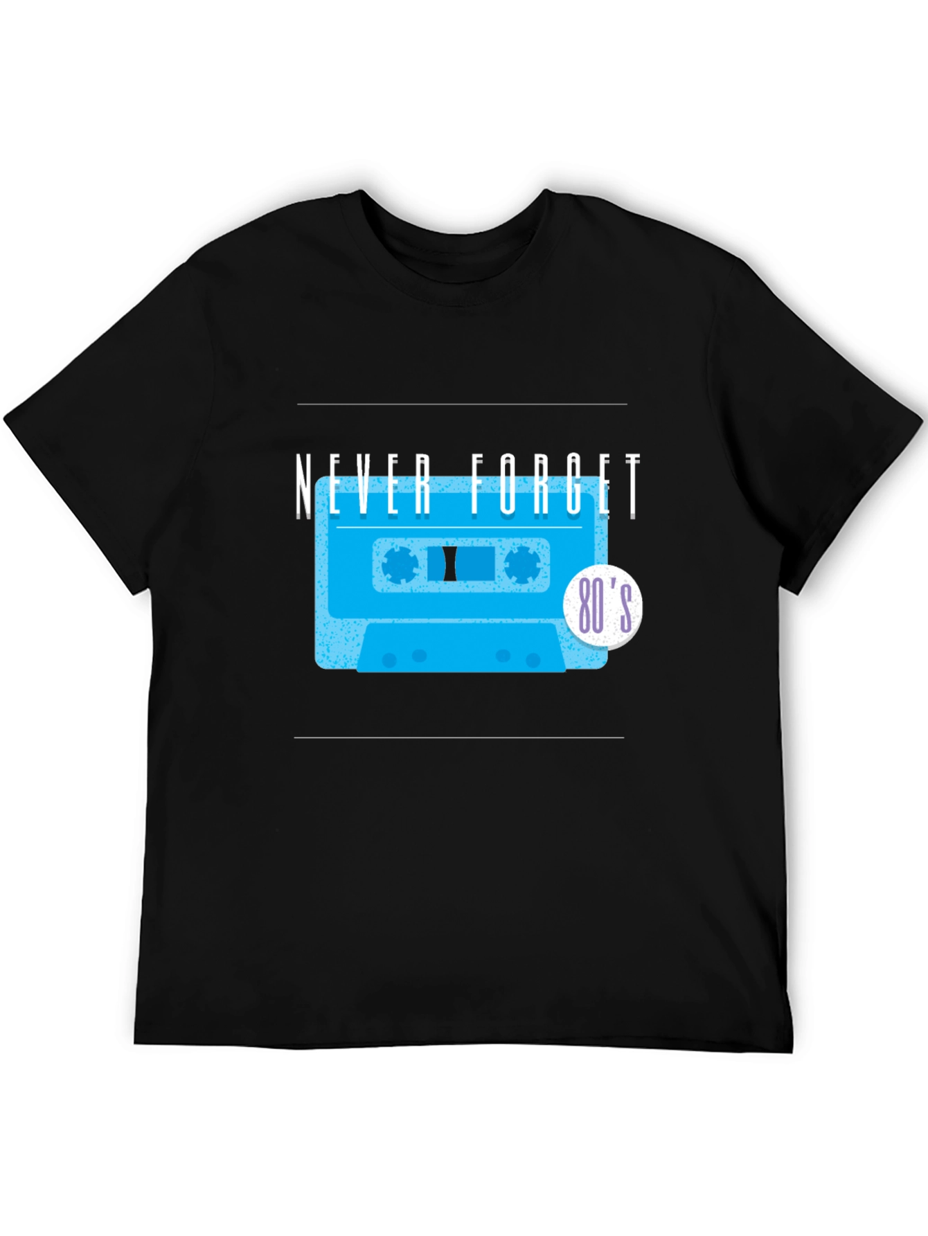 Retro 80s Cassette Tape Graphic Tee