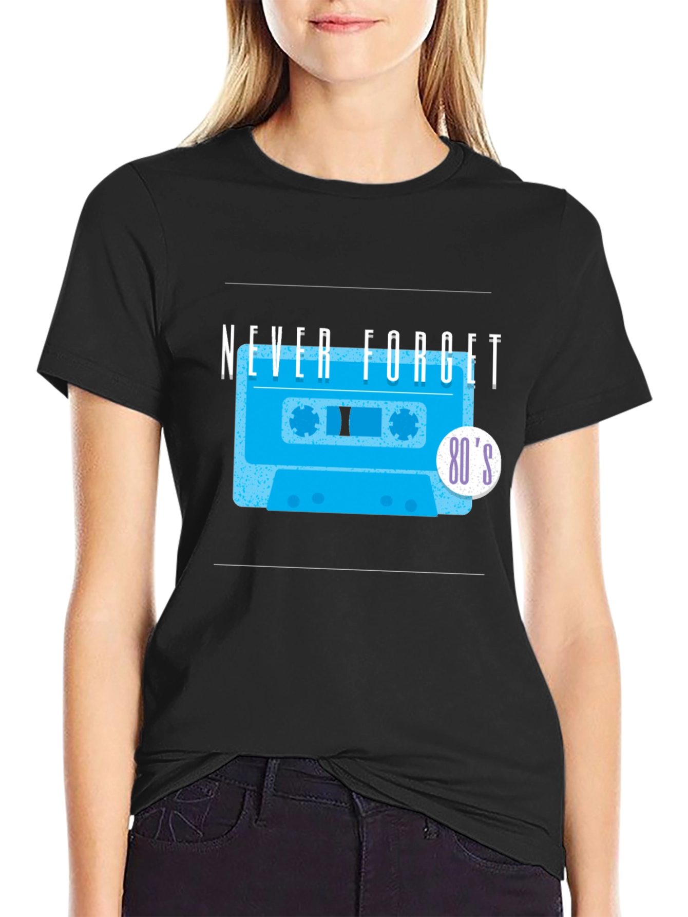 Retro 80s Cassette Tape Graphic Tee