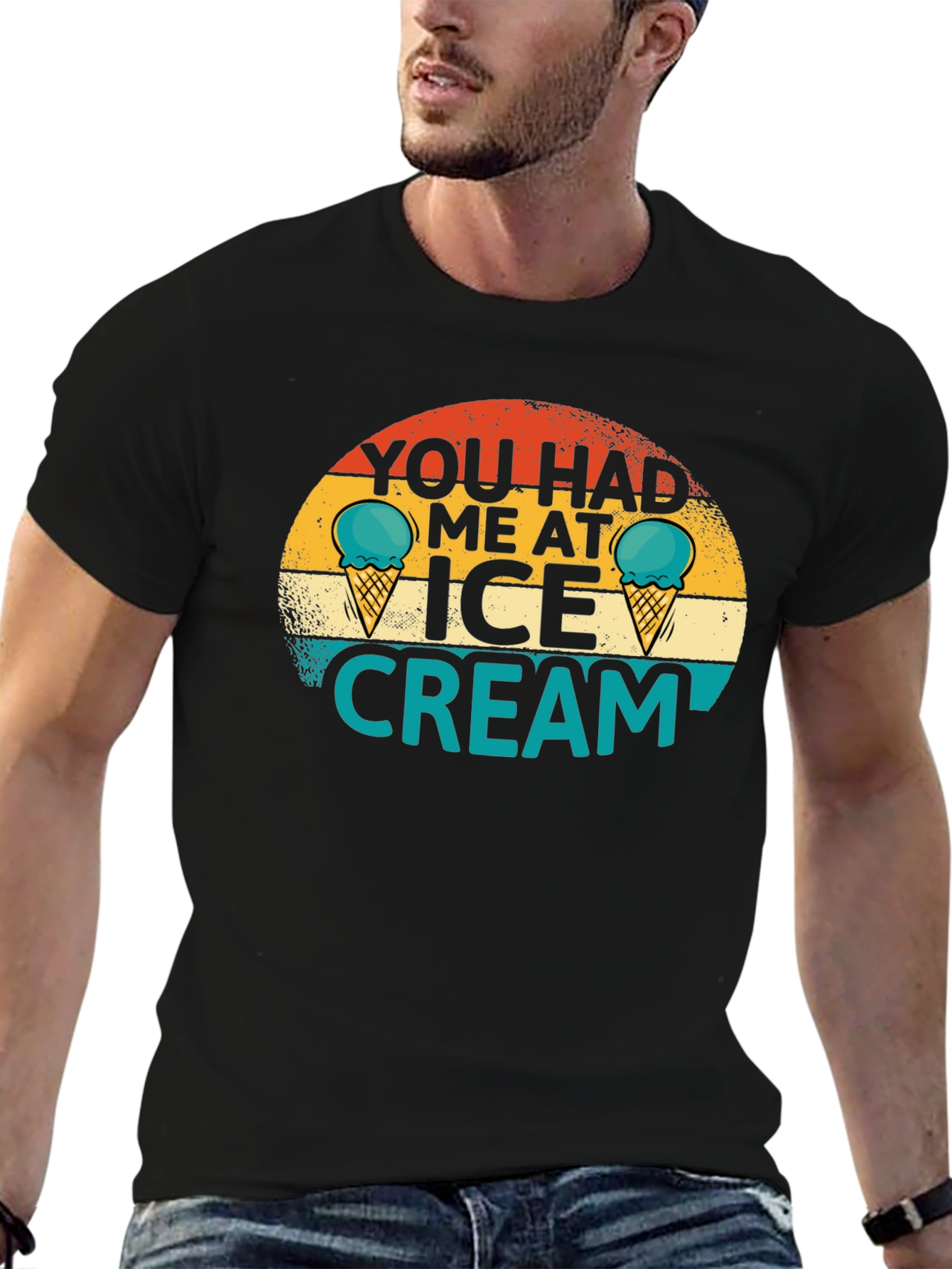 You Had Me at Ice Cream Graphic Tee