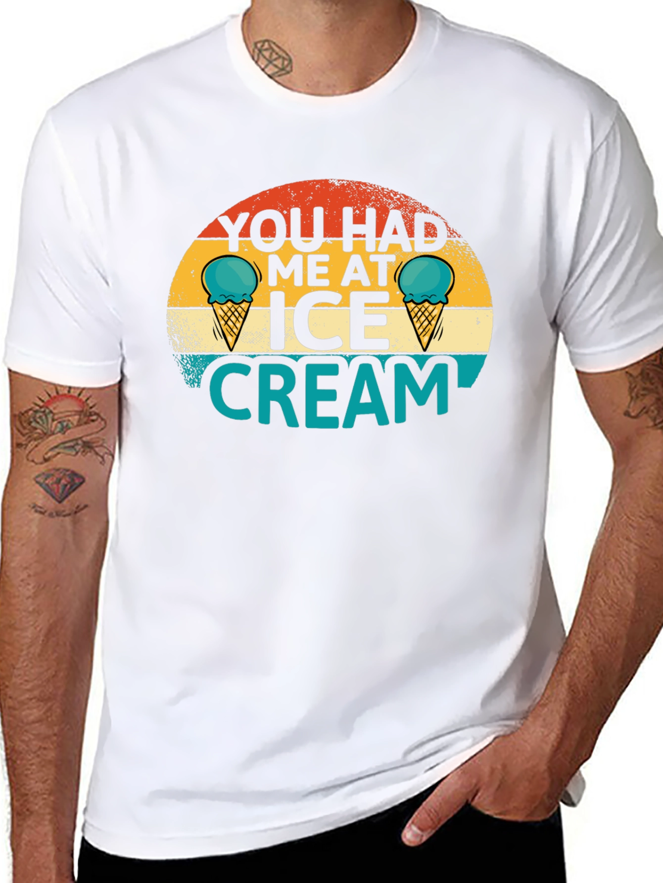 You Had Me at Ice Cream Graphic Tee