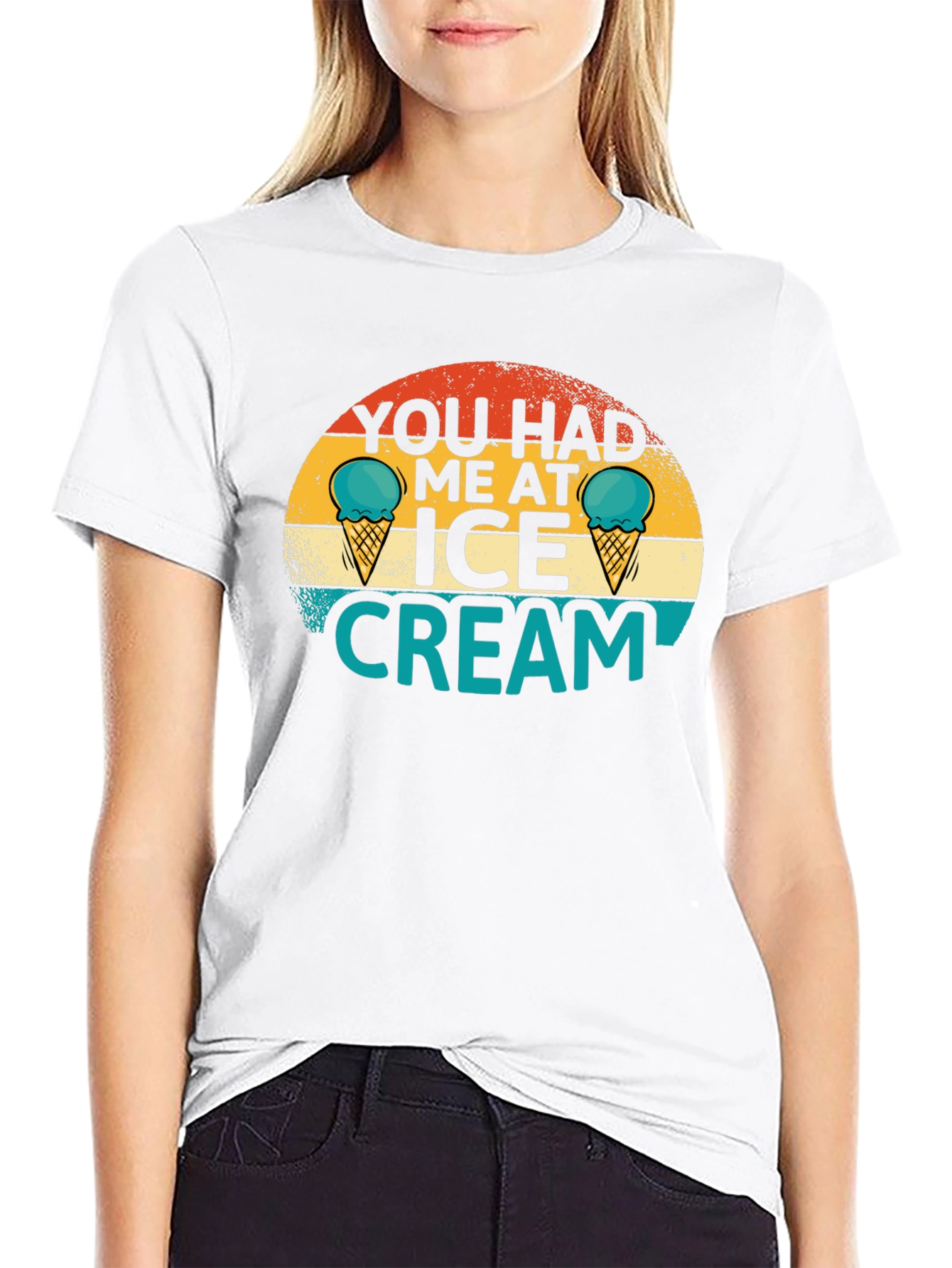 You Had Me at Ice Cream Graphic Tee