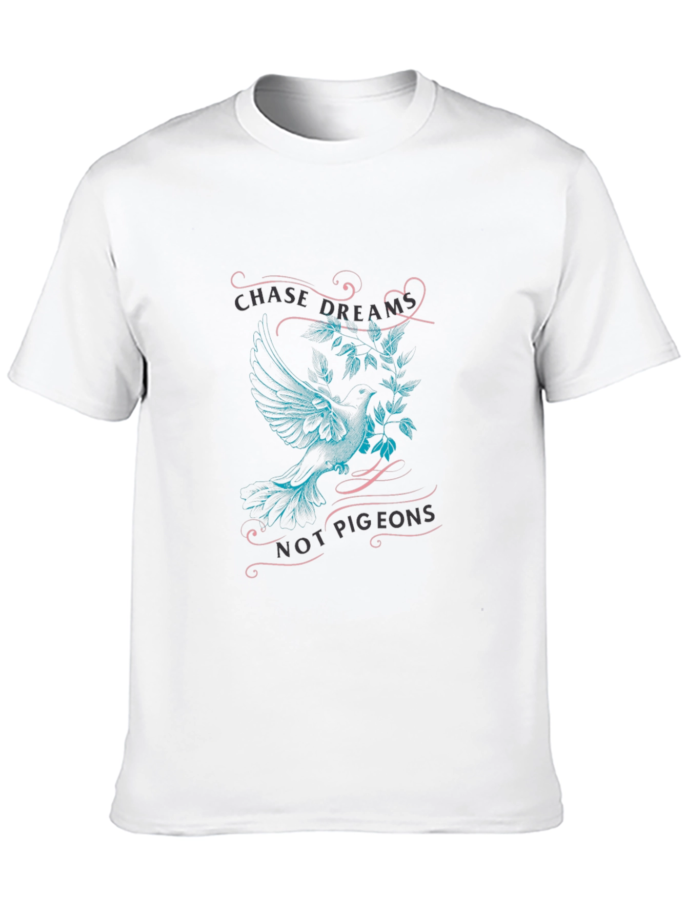 Chase Dreams Graphic Tee - Mens Black T-Shirt