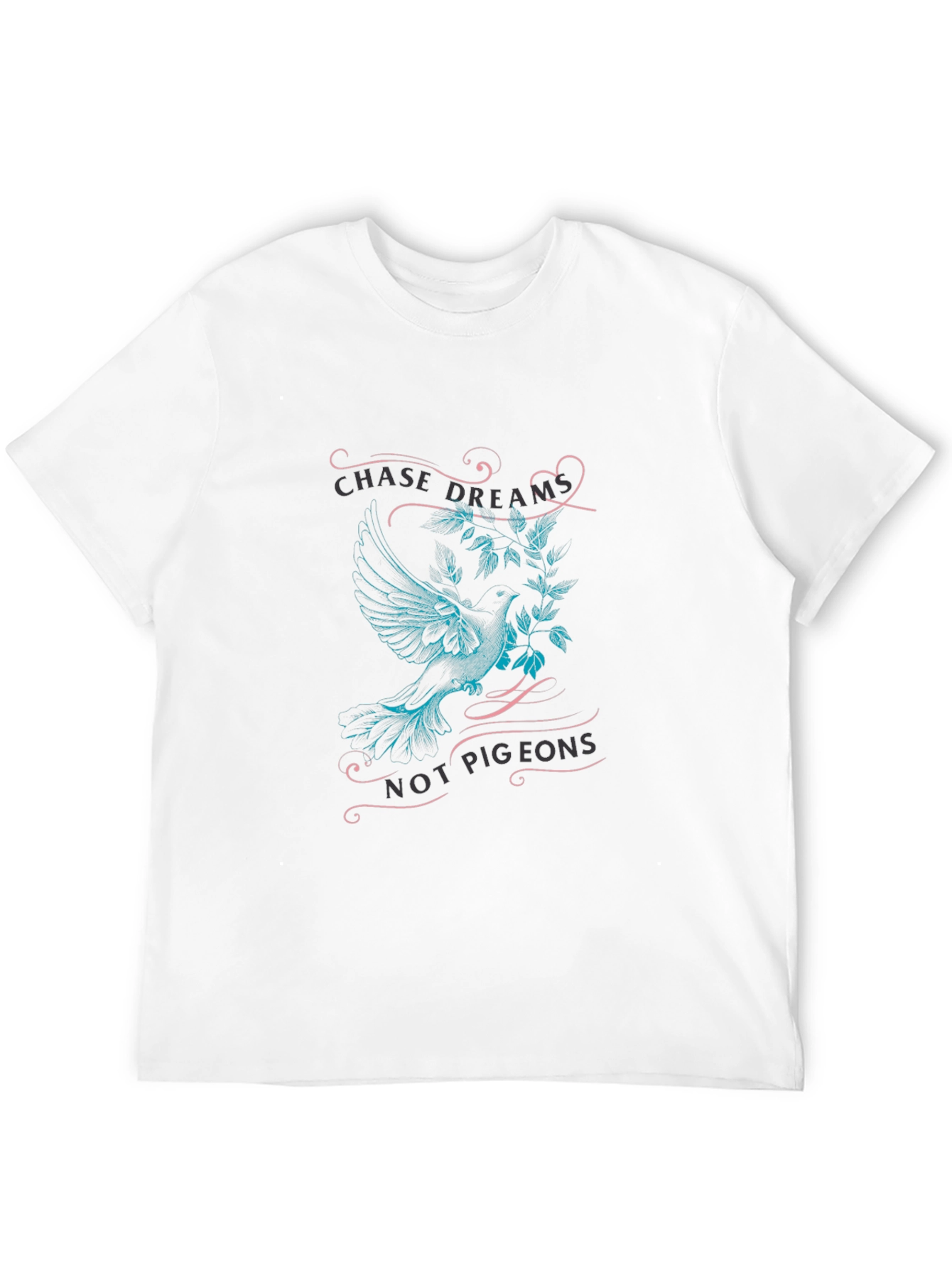 Chase Dreams Graphic Tee - Mens Black T-Shirt