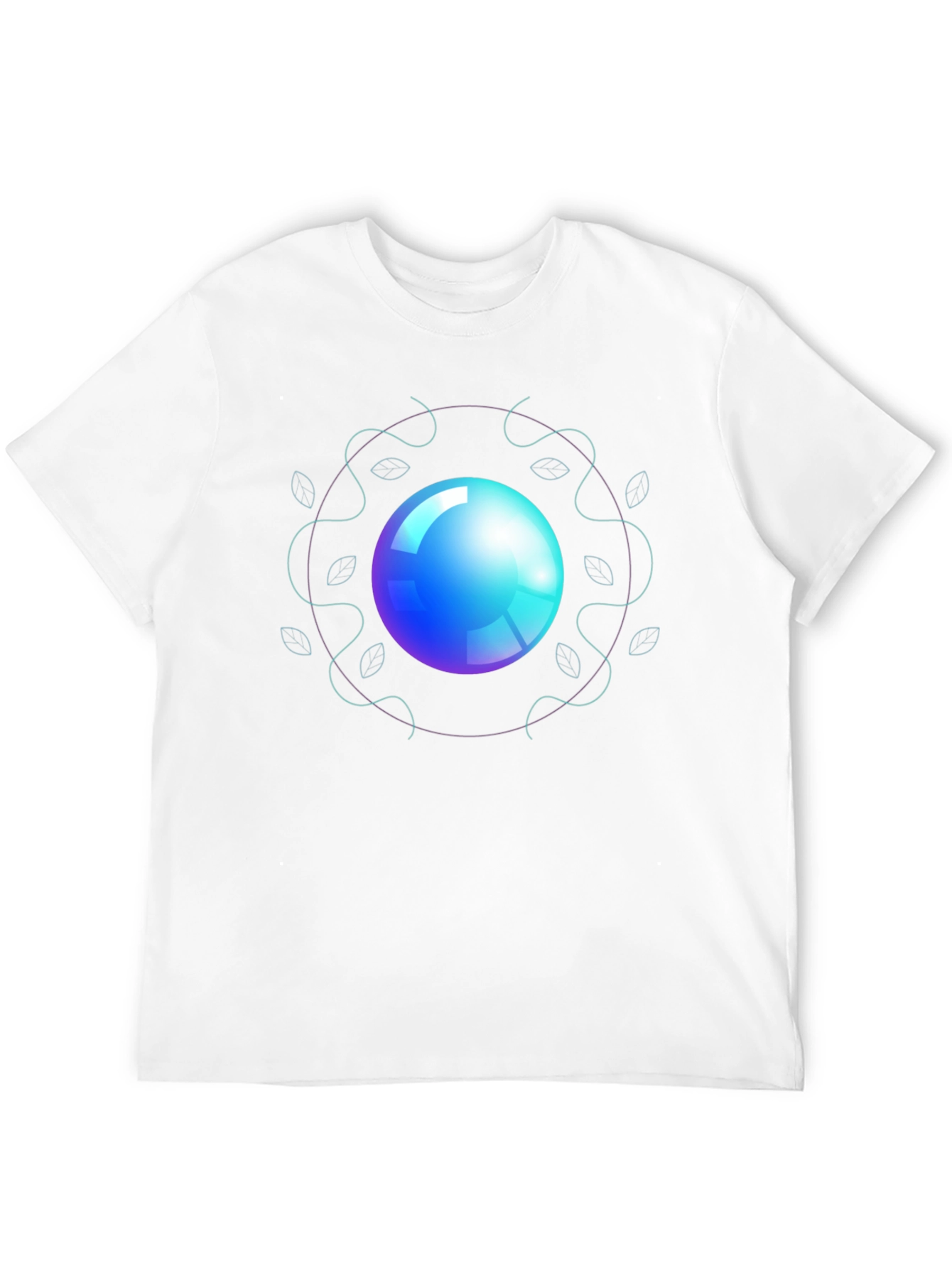 Orb Design Black T-Shirt