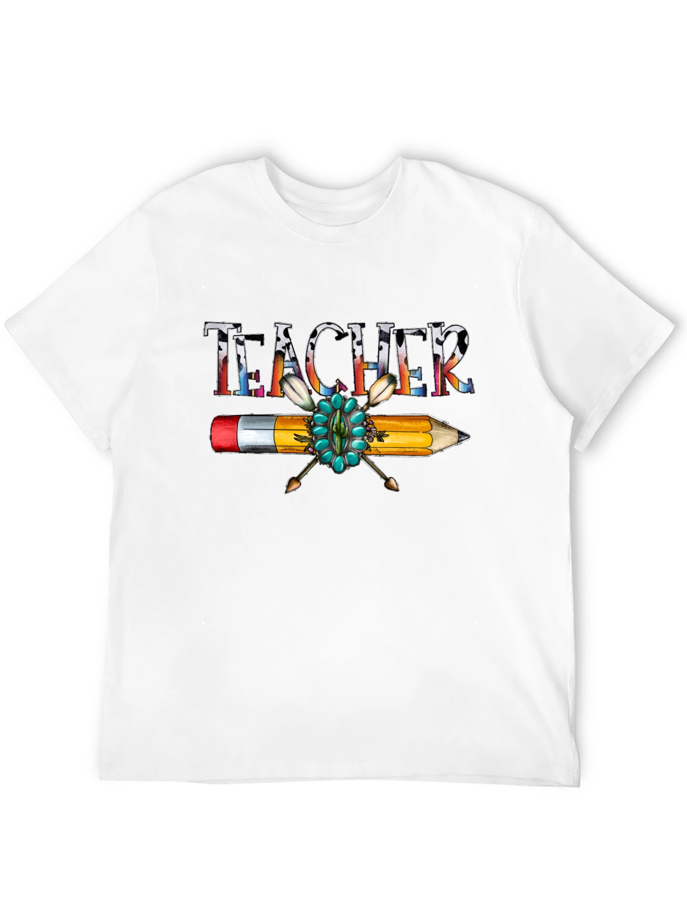 Teacher Pencil T-Shirt - Unique Design Comfortable Fit