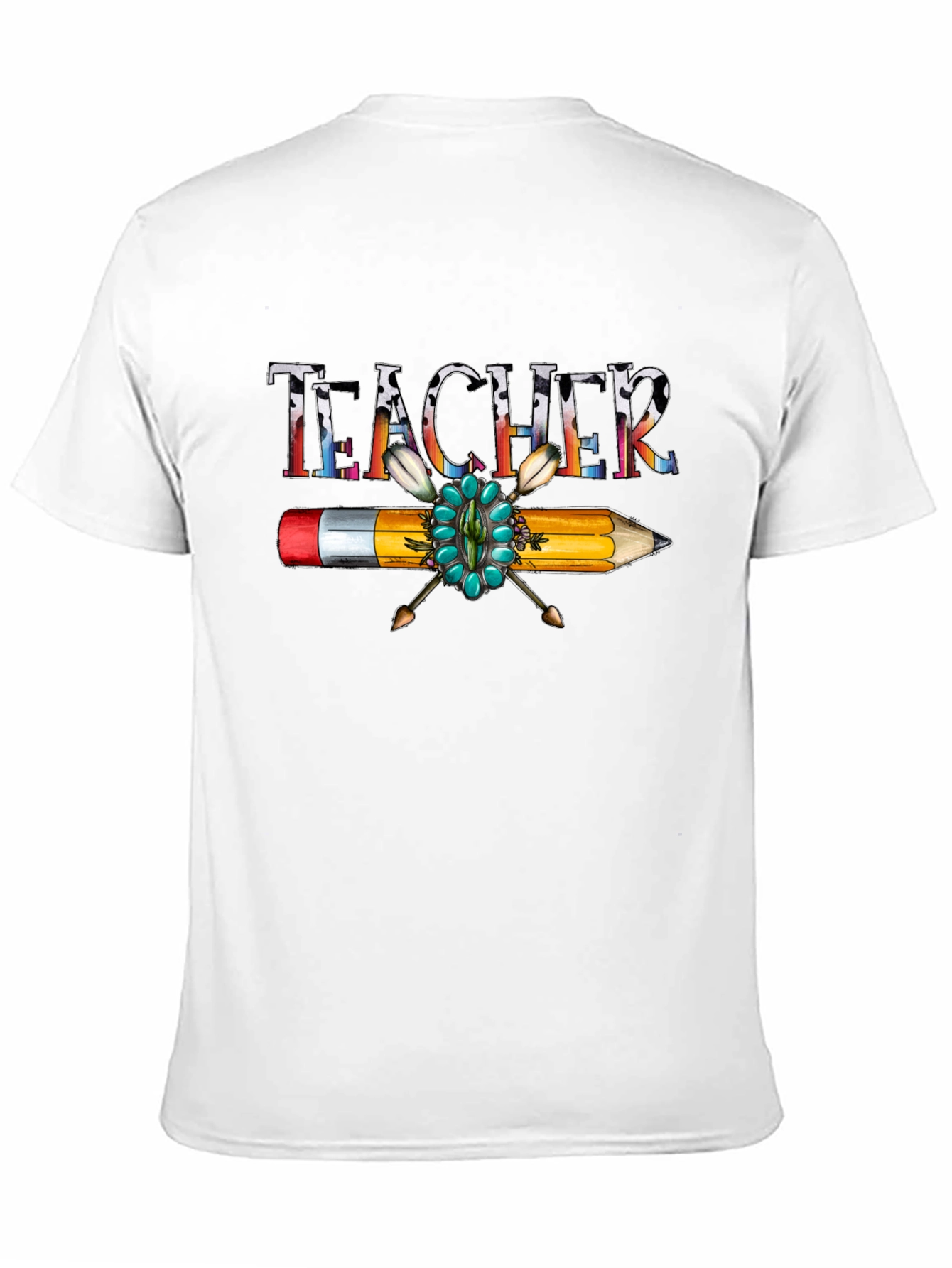 Teacher Pencil T-Shirt - Unique Design Comfortable Fit