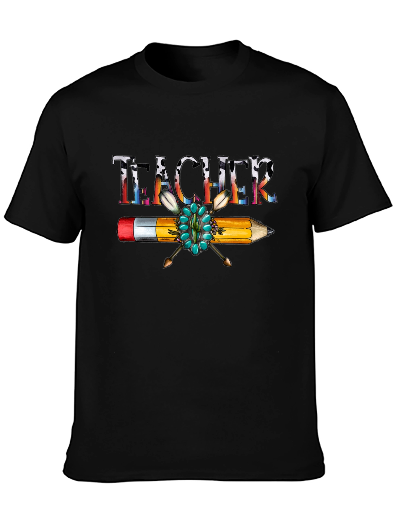 Teacher Pencil T-Shirt - Unique Design Comfortable Fit