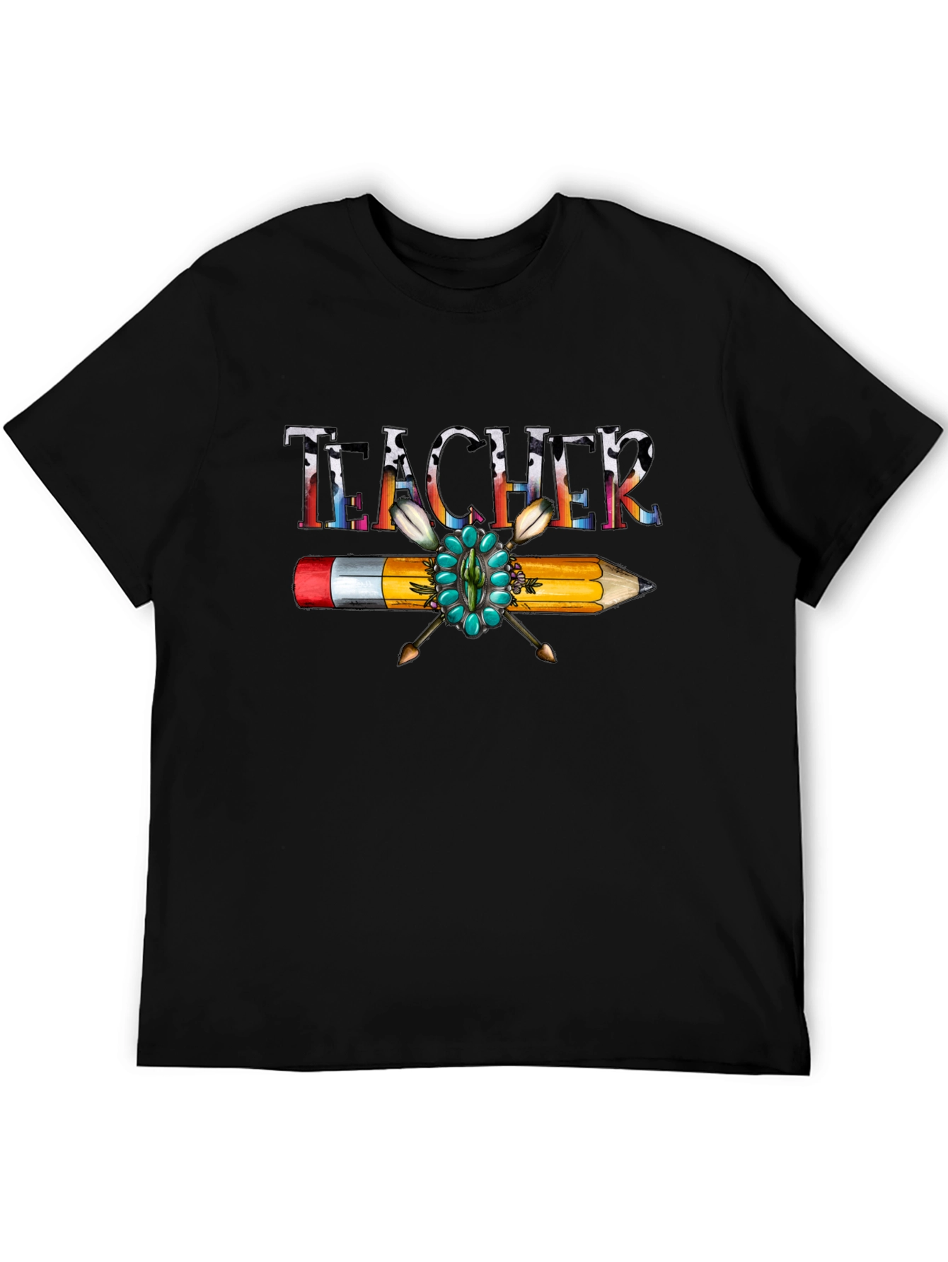 Teacher Pencil T-Shirt - Unique Design Comfortable Fit