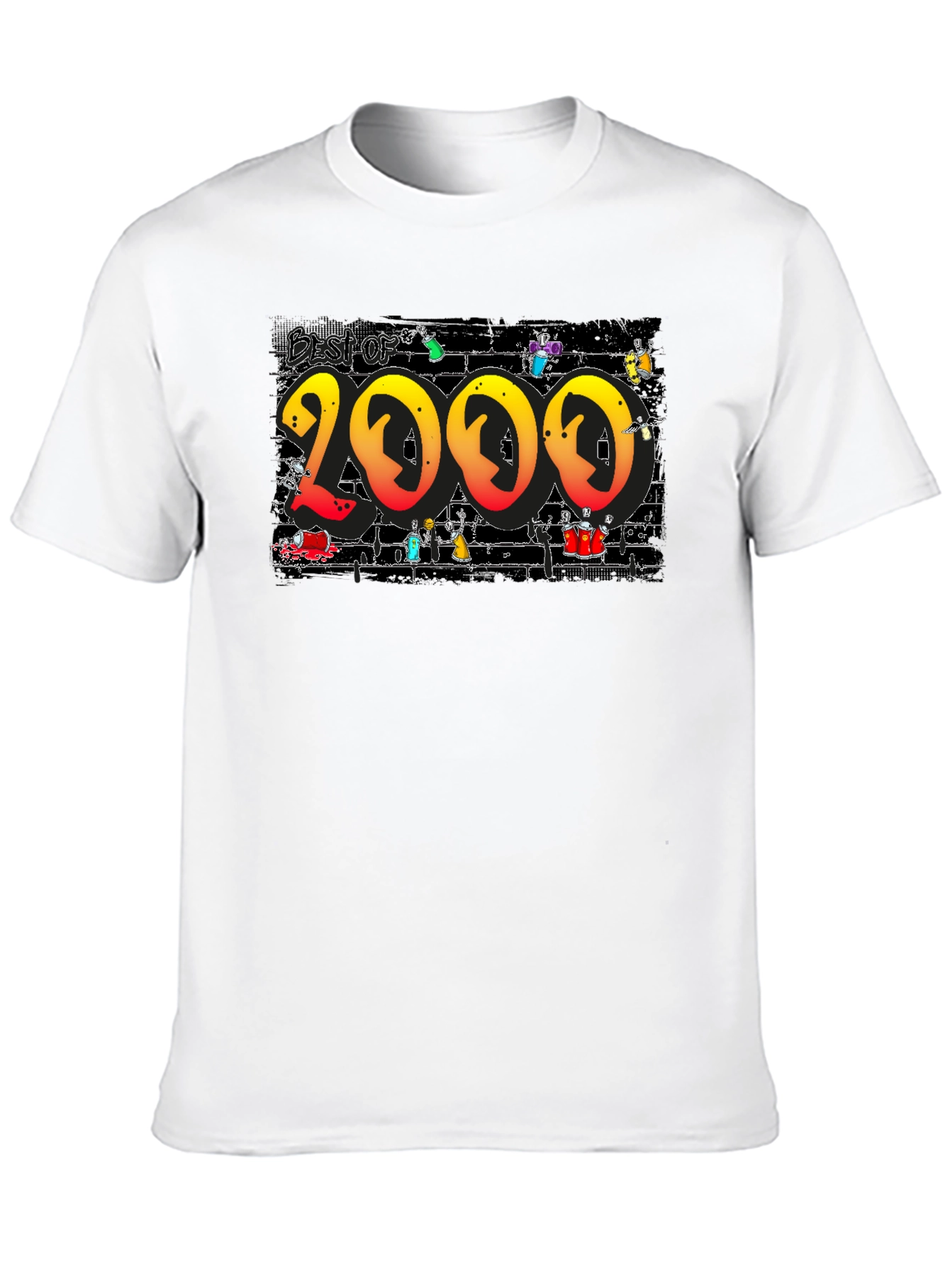 Best of 2000 Graphic T-Shirt - Black