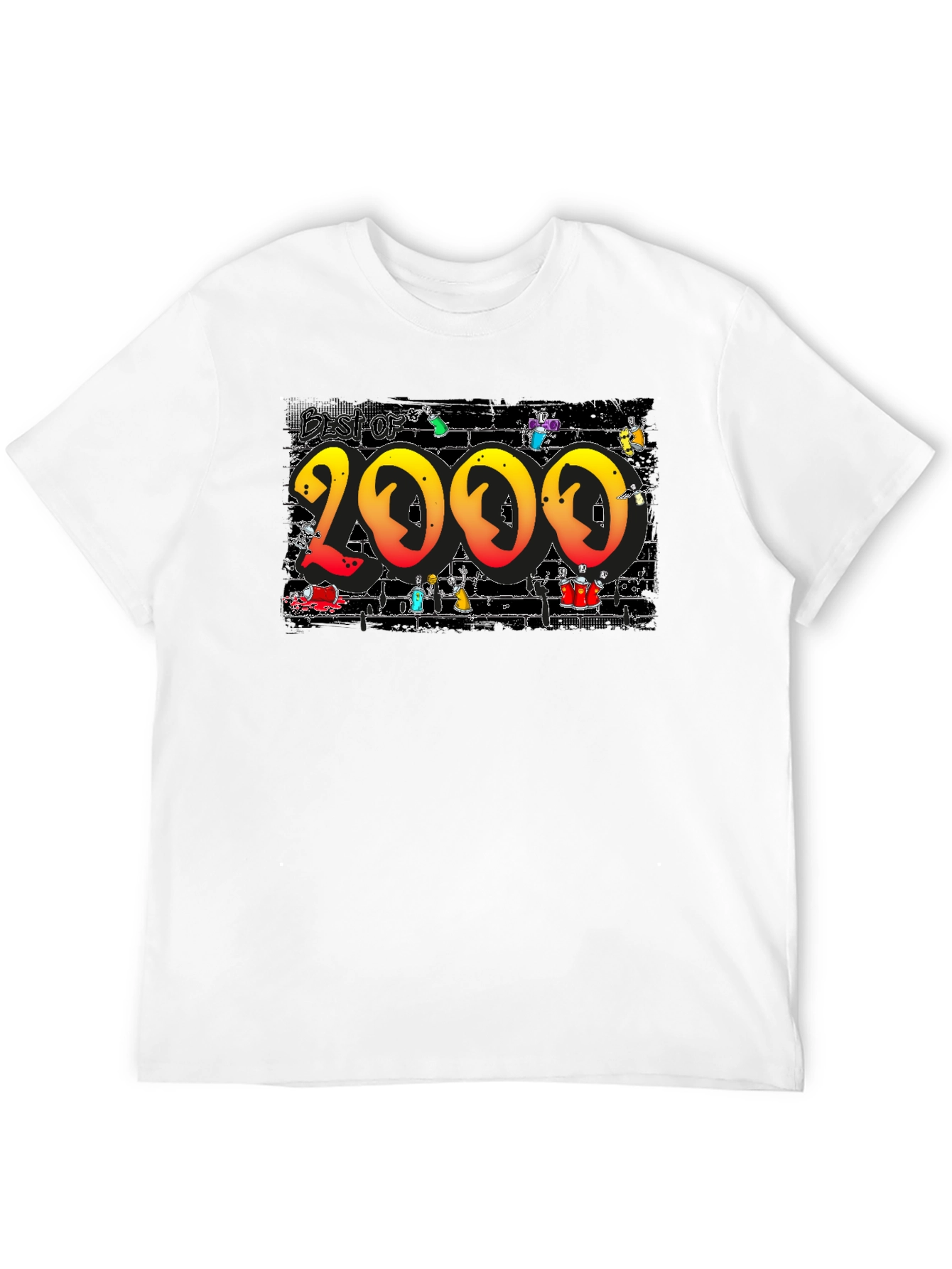 Best of 2000 Graphic T-Shirt - Black