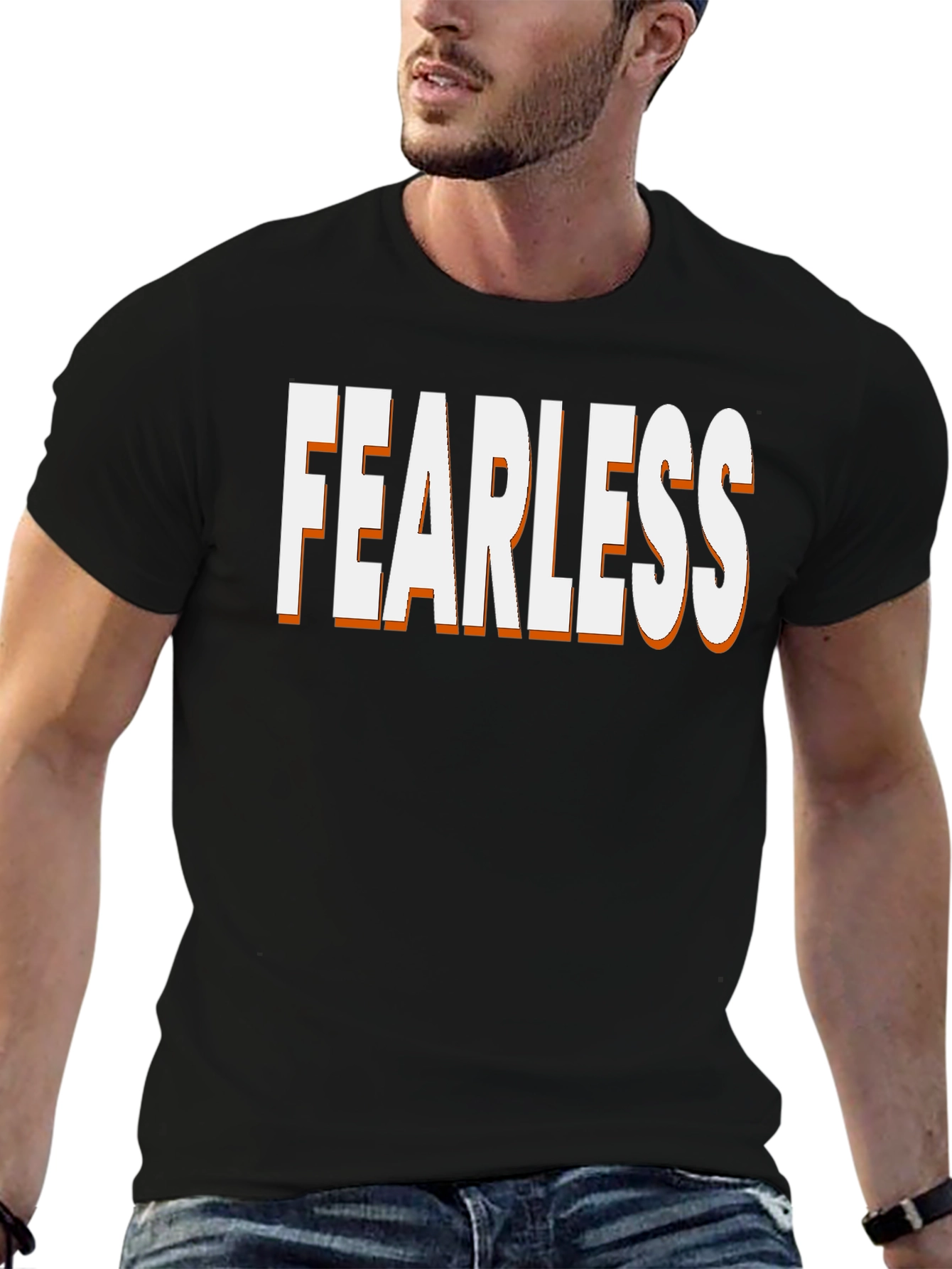 Fearless Graphic Tee - Bold Statement Shirt