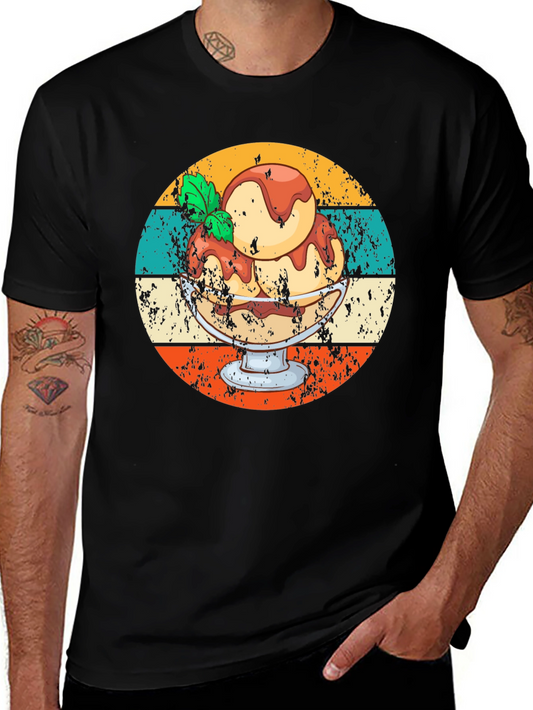 Retro Ice Cream Sundae Graphic Tee