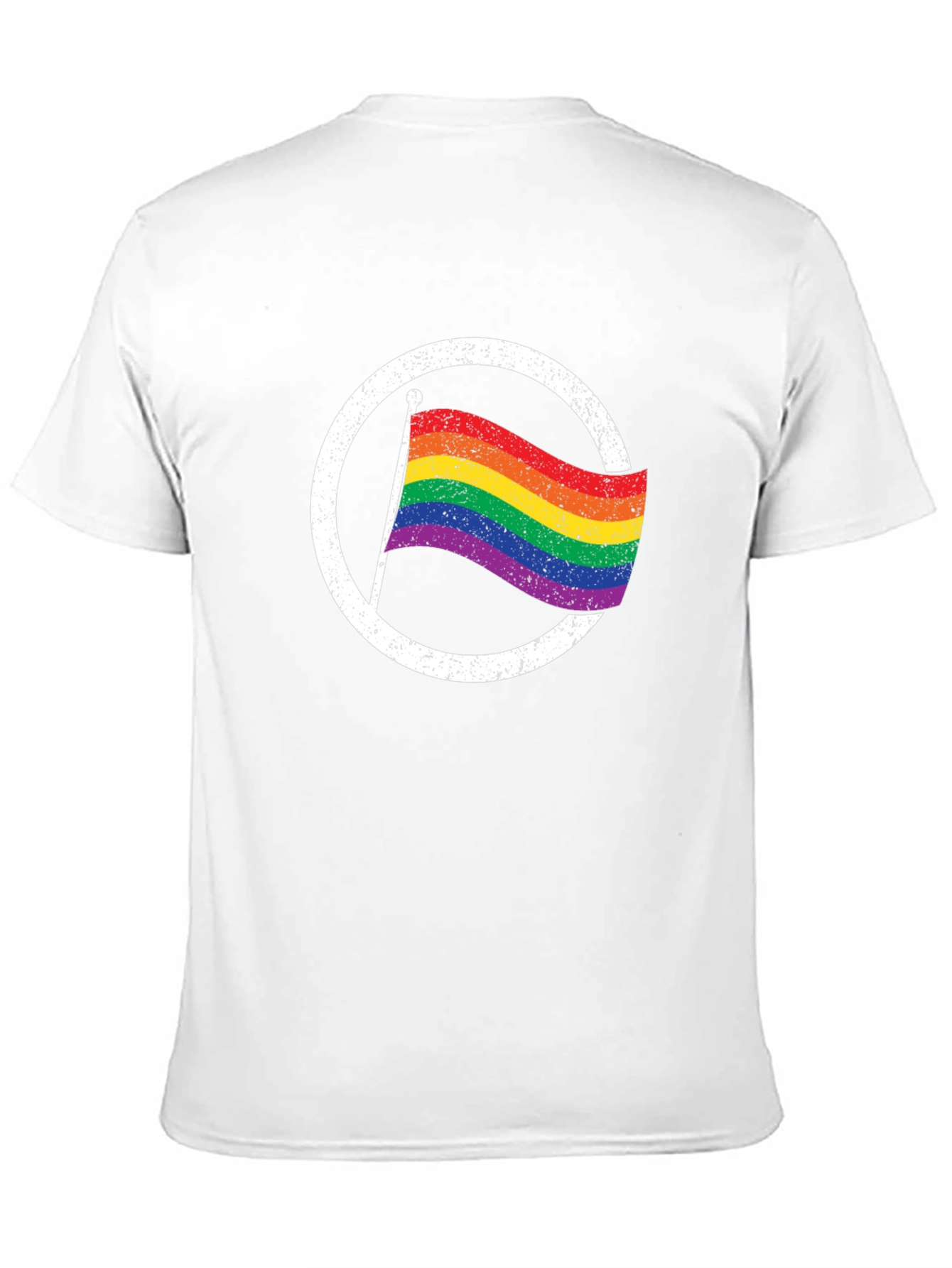 Pride Flag Graphic Tee - LGBTQ+ T-Shirt