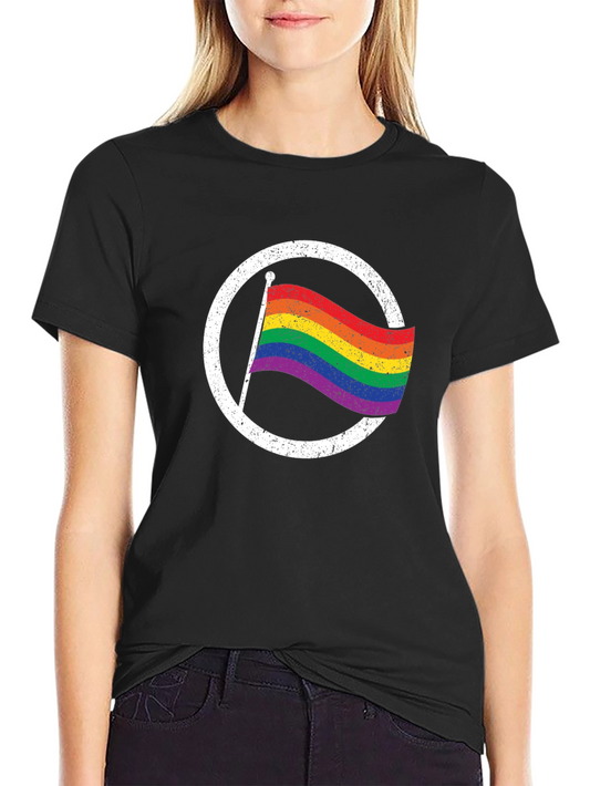 Pride Flag Graphic Tee - LGBTQ+ T-Shirt