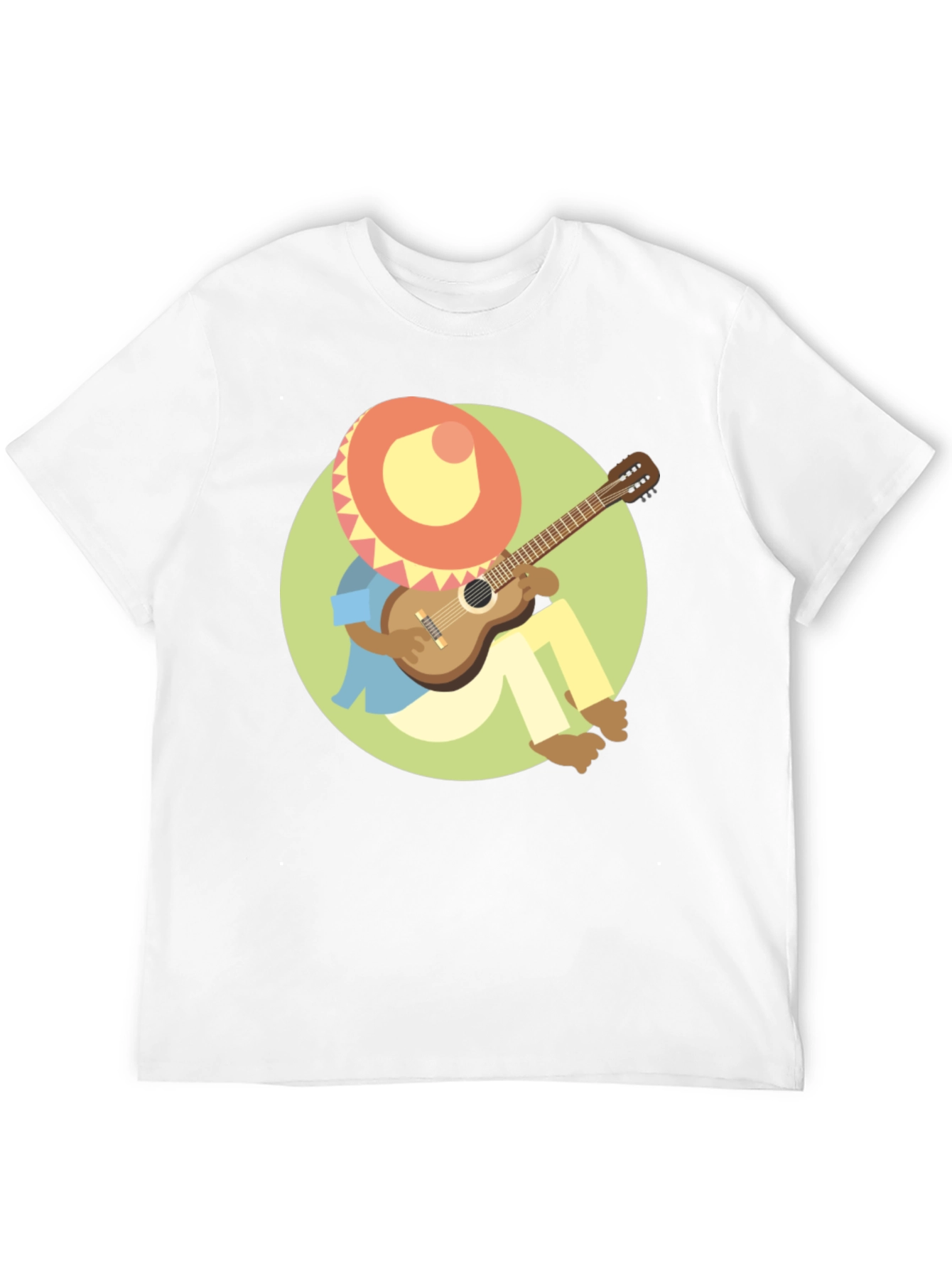 Mariachi Cartoon Graphic T-Shirt