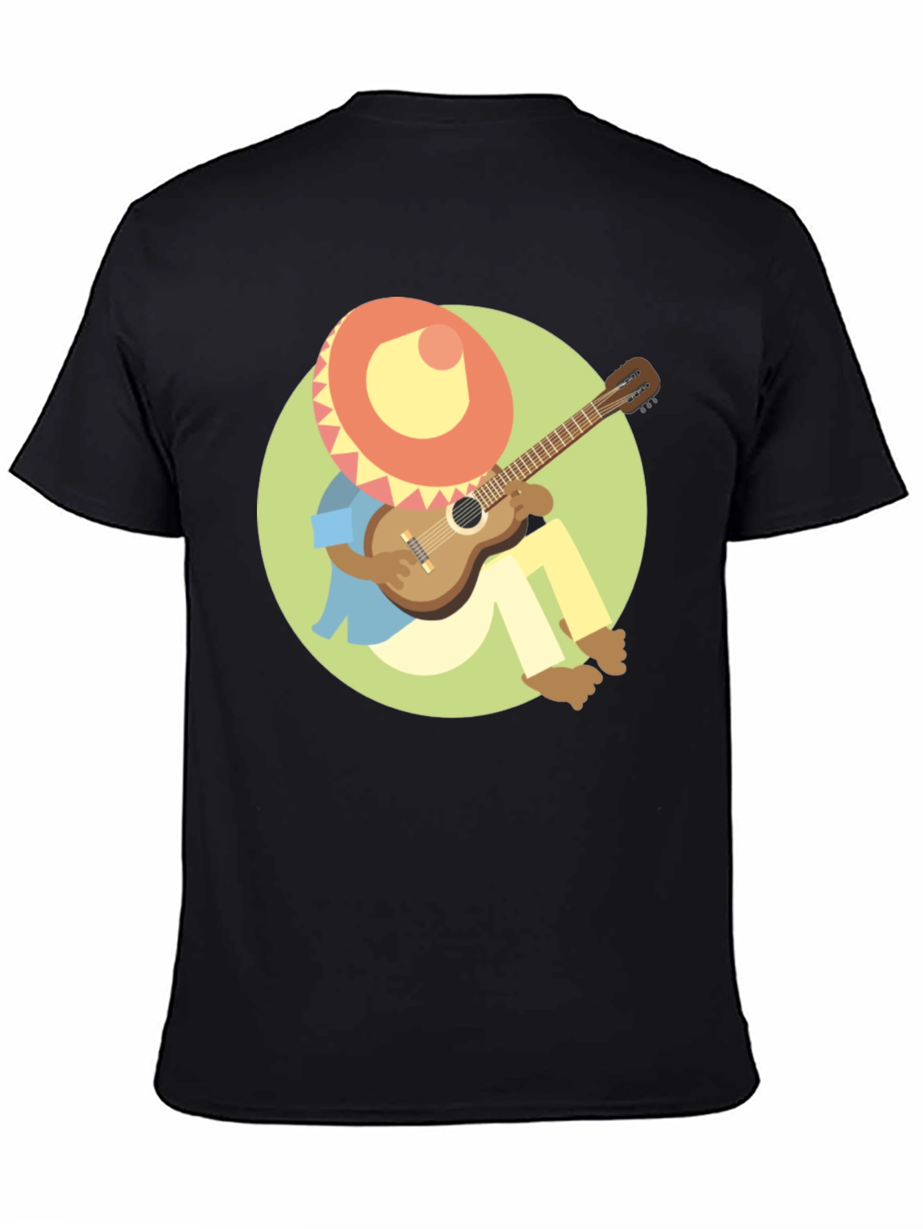 Mariachi Cartoon Graphic T-Shirt