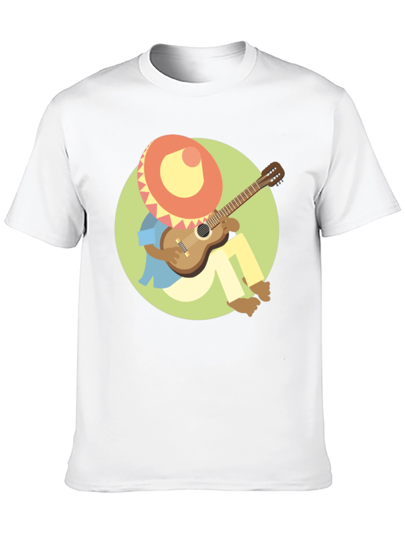 Mariachi Cartoon Graphic T-Shirt