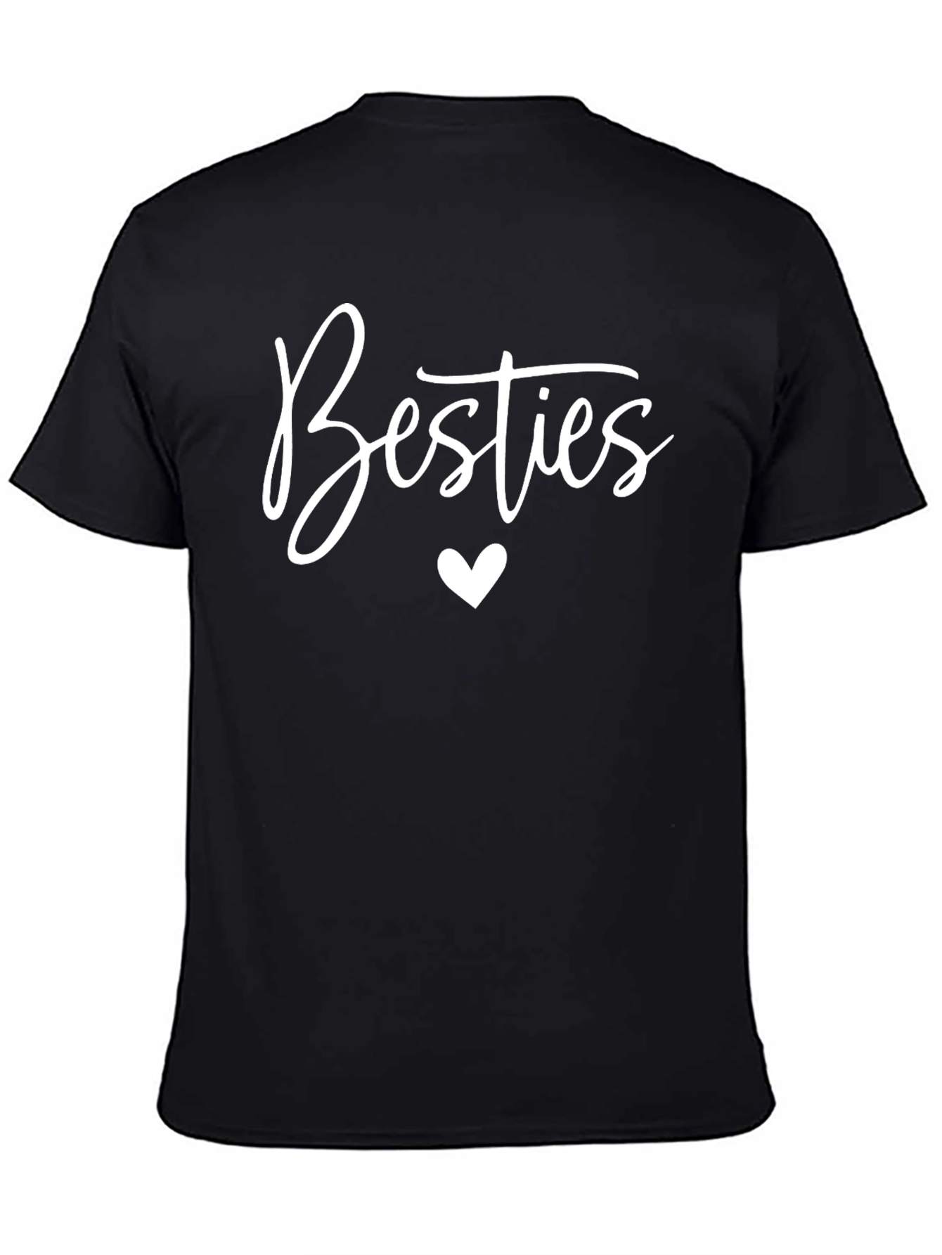 Besties Heart Graphic T-Shirt