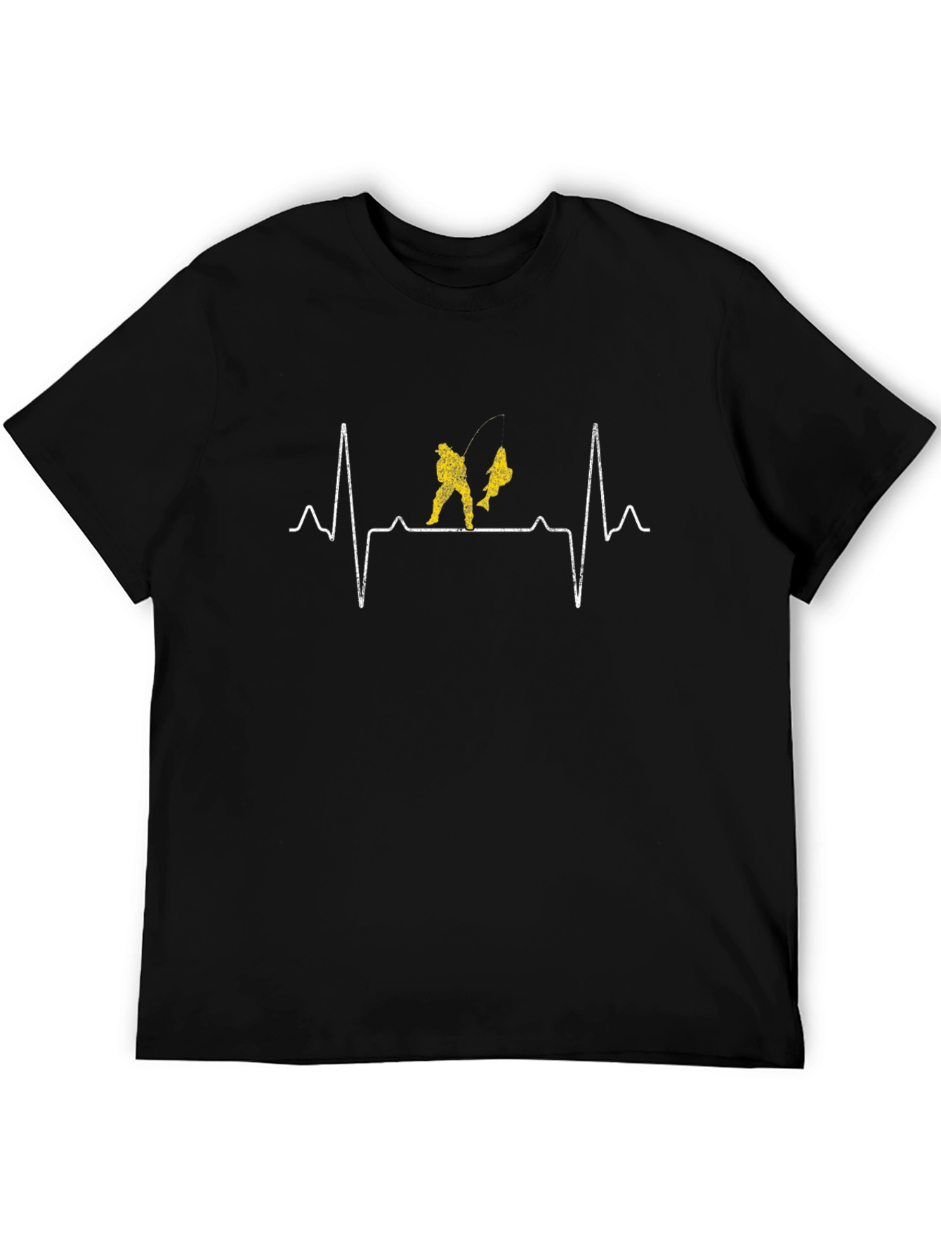 Fishing Heartbeat T-Shirt