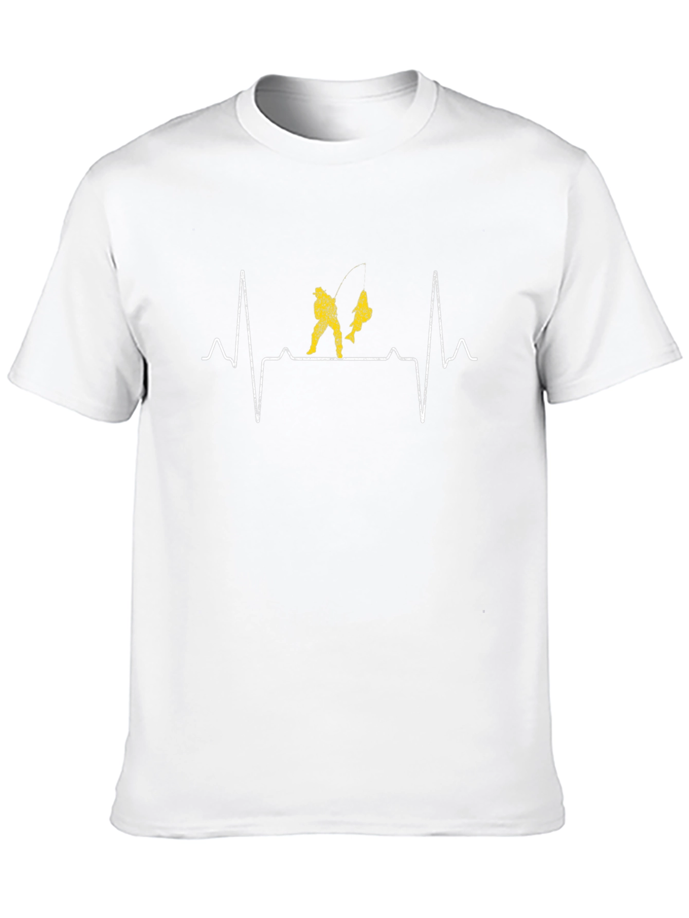 Fishing Heartbeat T-Shirt