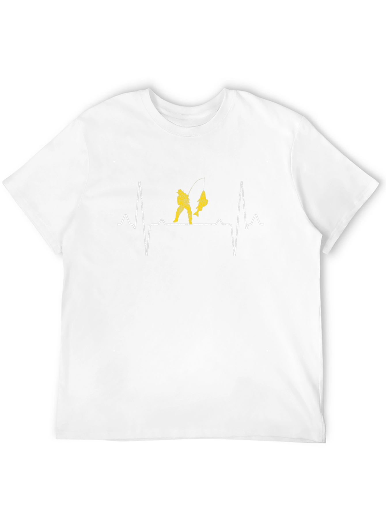 Fishing Heartbeat T-Shirt