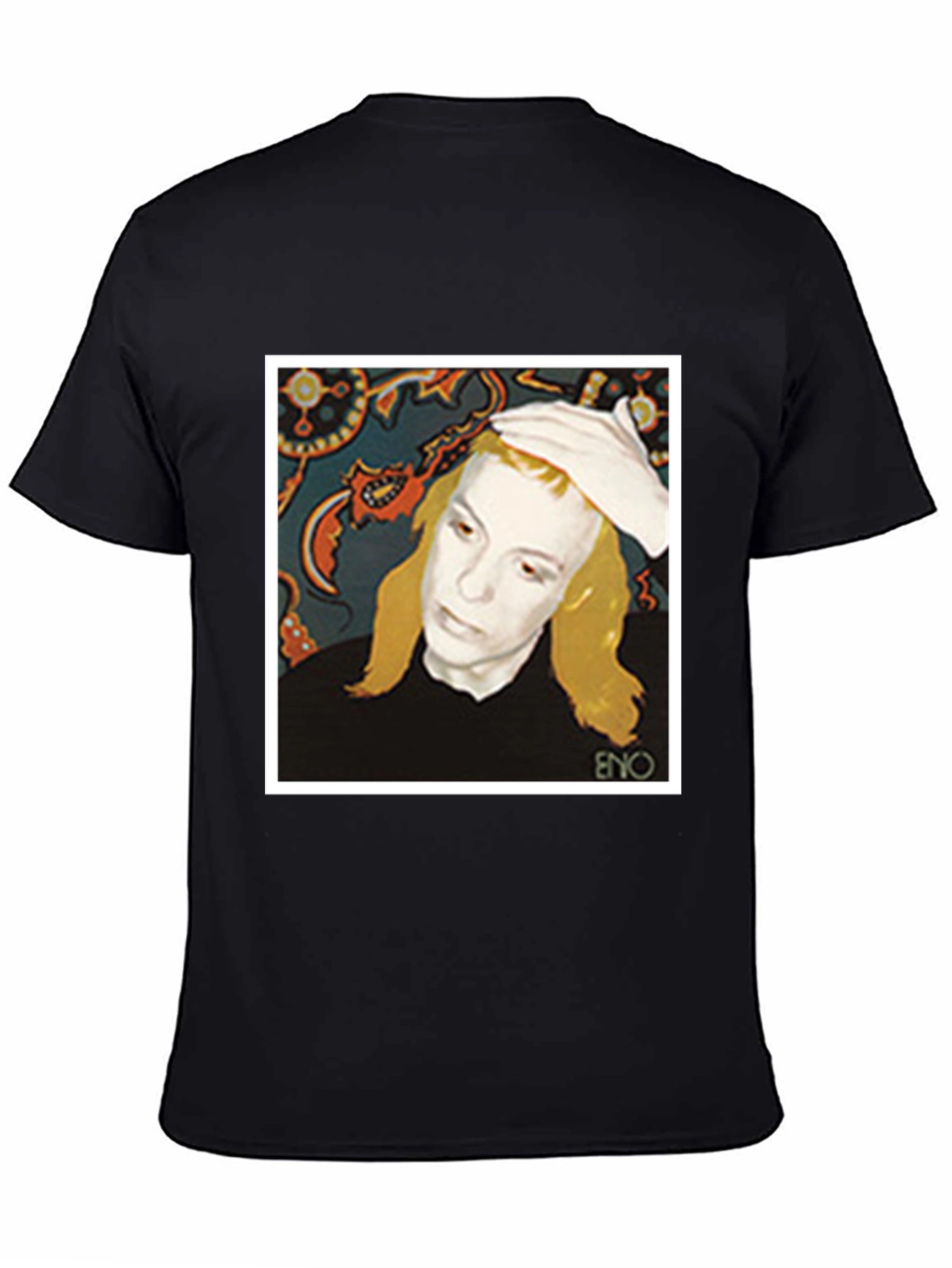 Eno Album Cover T-Shirt - Black Graphic Tee