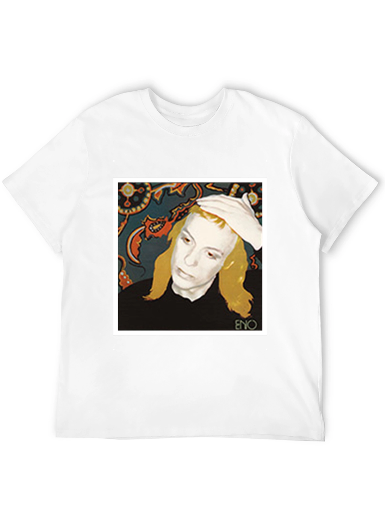 Eno Album Cover T-Shirt - Black Graphic Tee