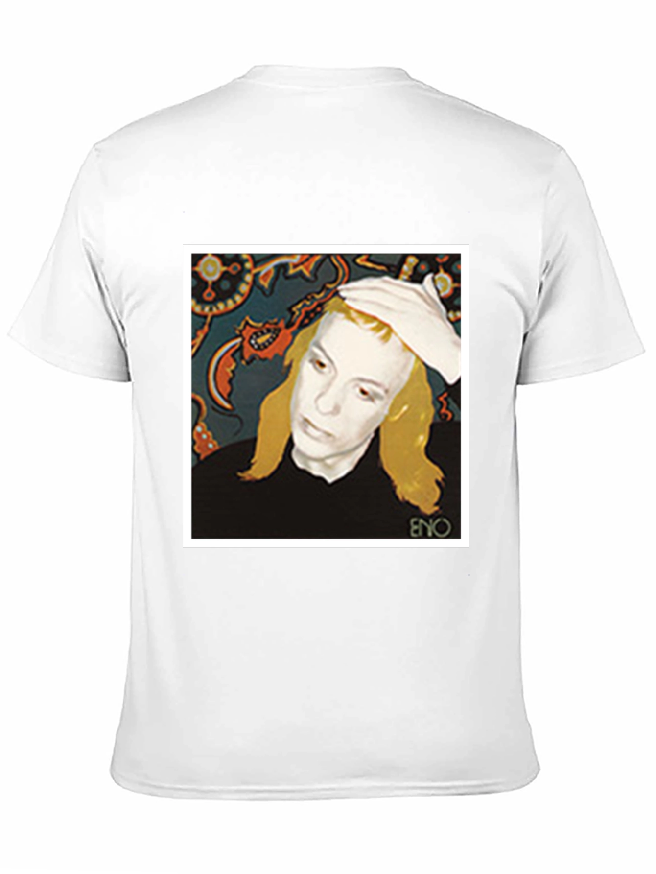 Eno Album Cover T-Shirt - Black Graphic Tee