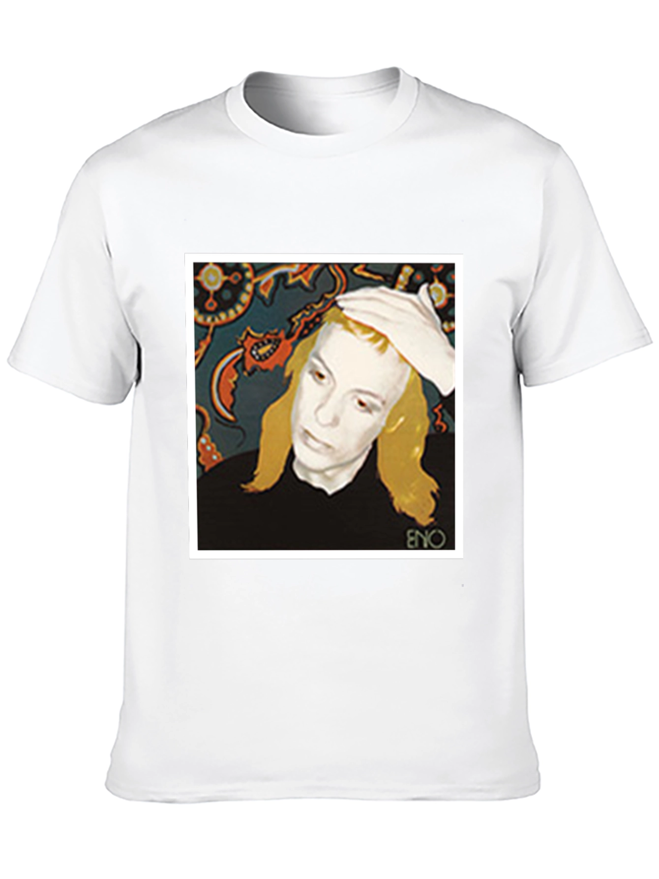Eno Album Cover T-Shirt - Black Graphic Tee