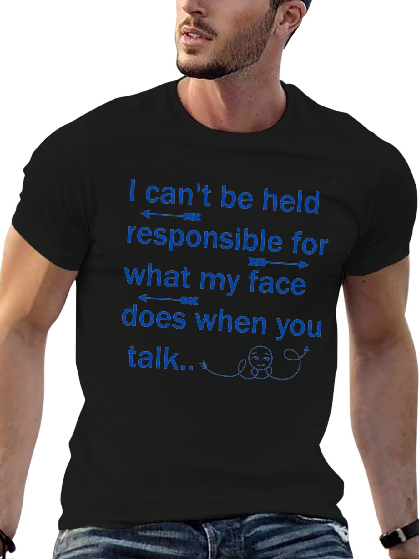 Funny Sarcastic T-Shirt - Not Responsible