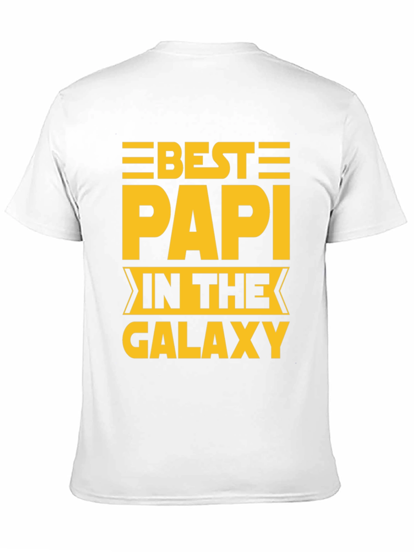 Best Papi in the Galaxy Black T-Shirt