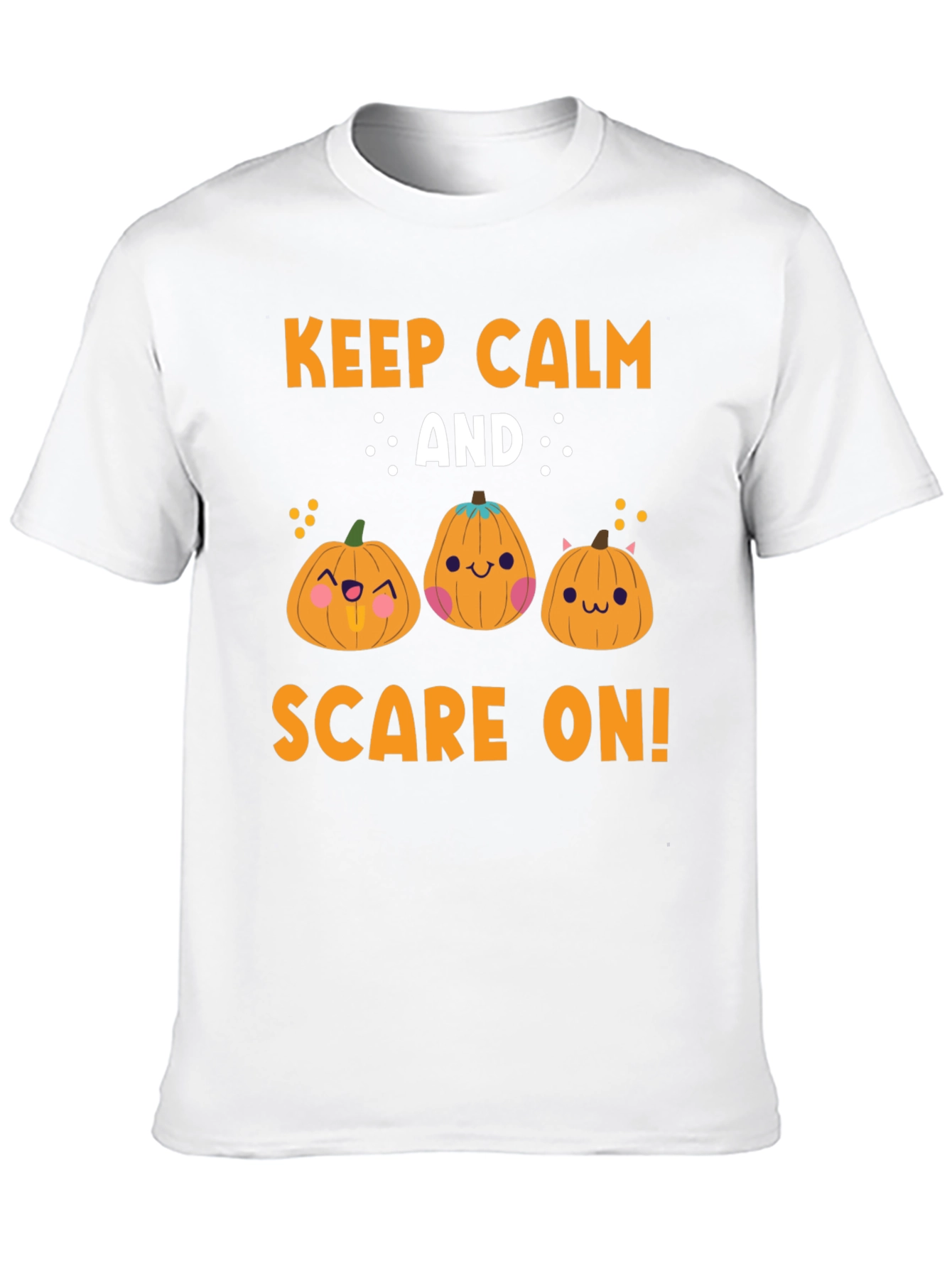 Keep Calm and Scare On Halloween T-Shirt