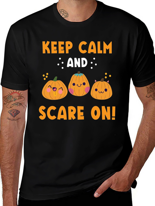 Keep Calm and Scare On Halloween T-Shirt