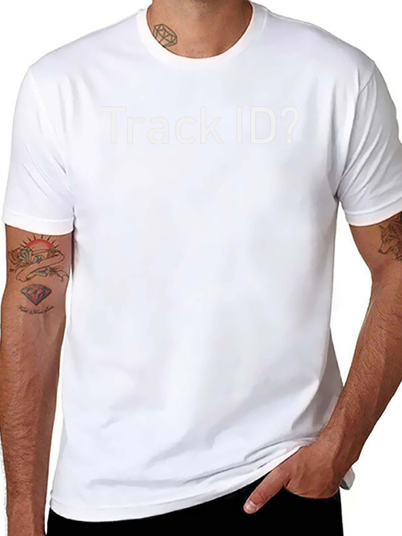 Track ID? T-Shirt - Music Lover Apparel