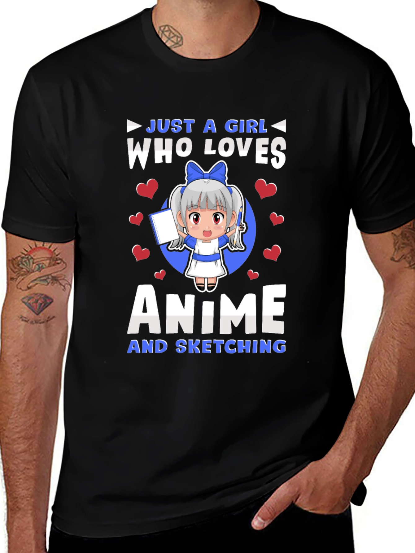 Anime Lover Girl T-Shirt