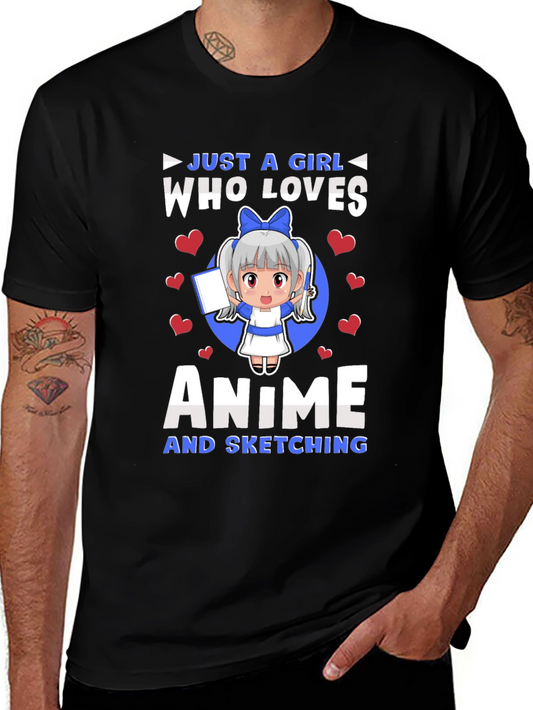 Anime Lover Girl T-Shirt