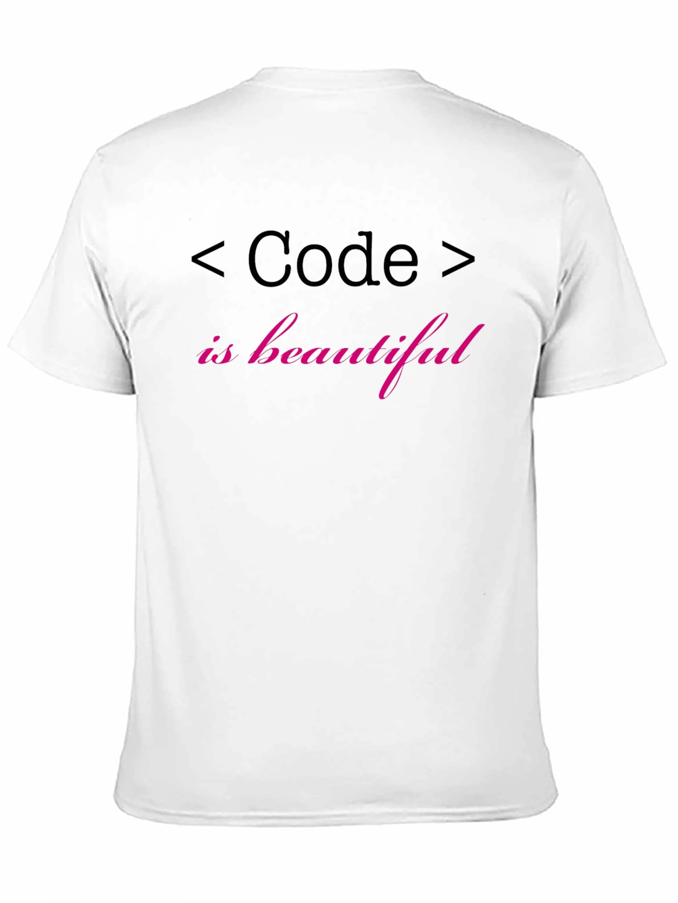 Code is Beautiful T-Shirt - Programmer Apparel