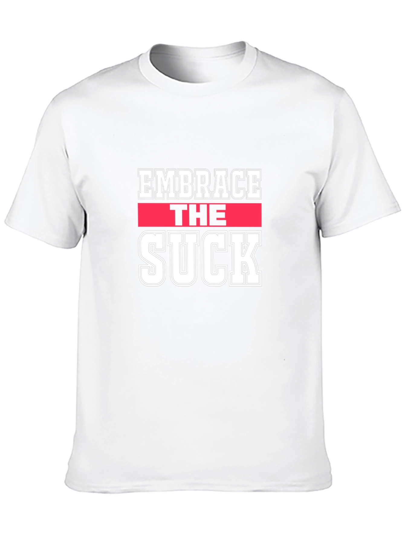 Embrace The Suck Graphic Tee - Black