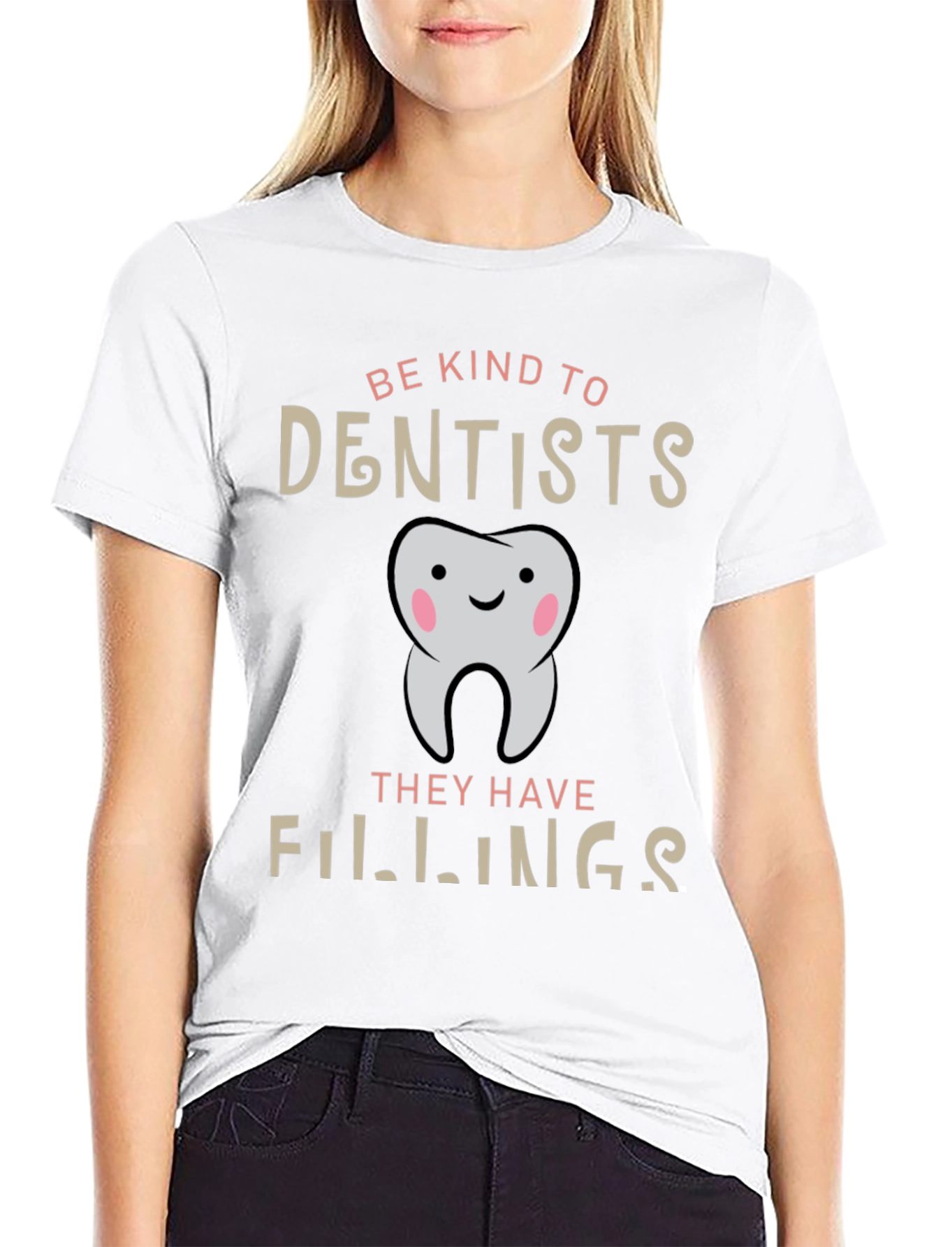Be Kind to Dentists T-Shirt Funny Dental Hygiene Tee