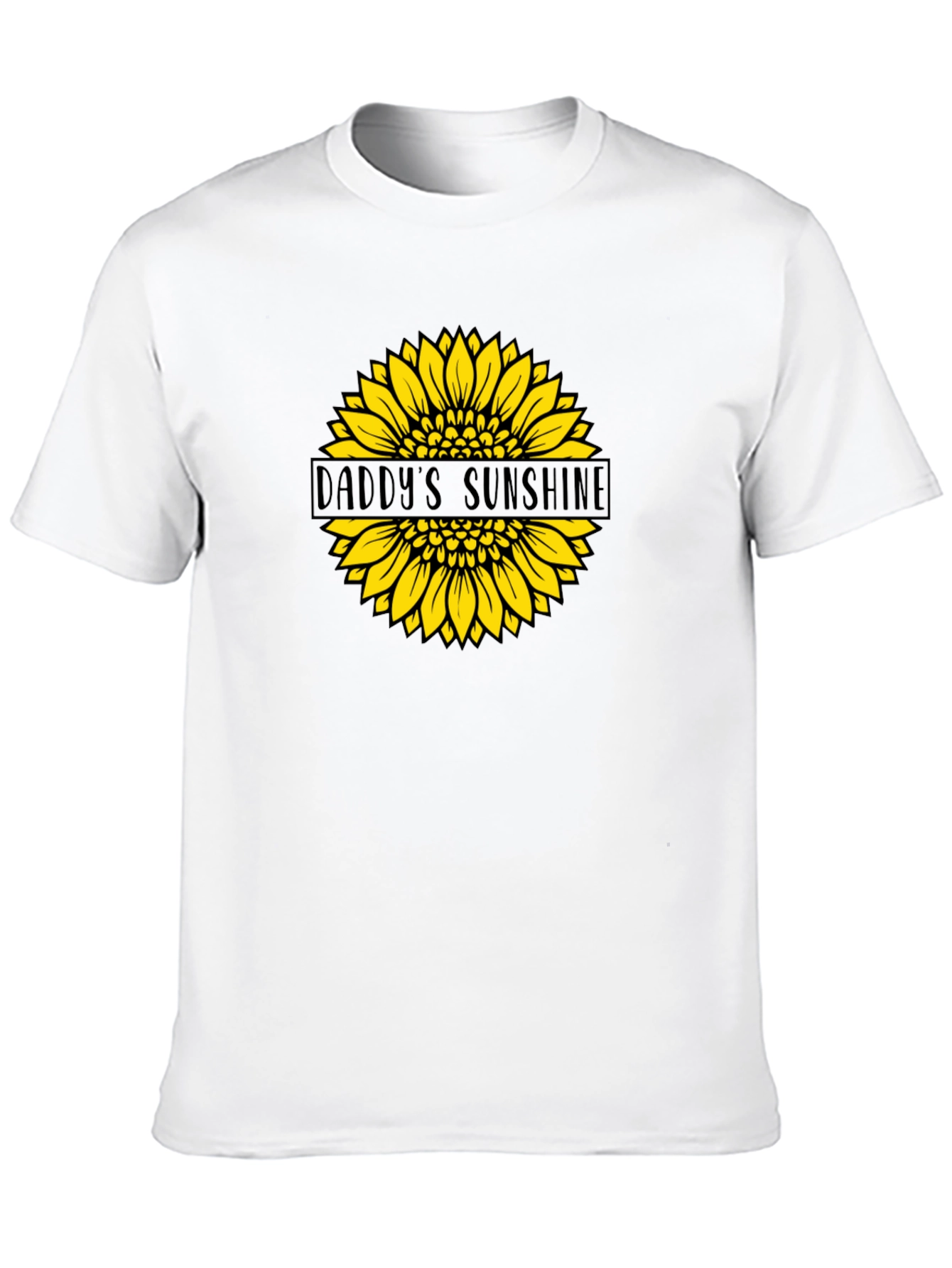 Daddys Sunshine Sunflower Graphic T-Shirt