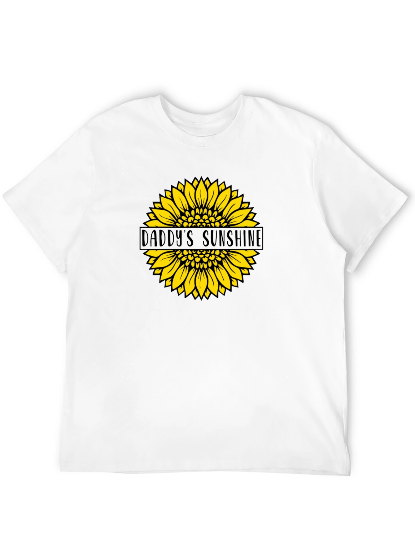 Daddys Sunshine Sunflower Graphic T-Shirt