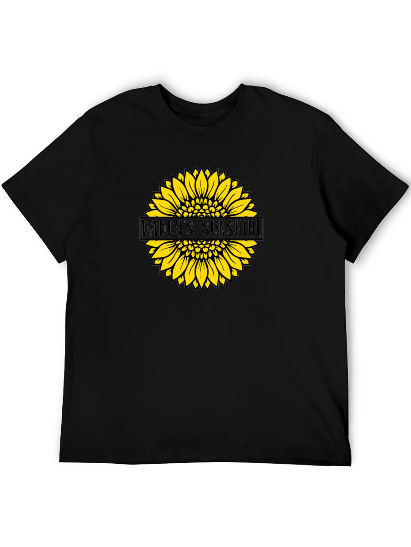 Daddys Sunshine Sunflower Graphic T-Shirt