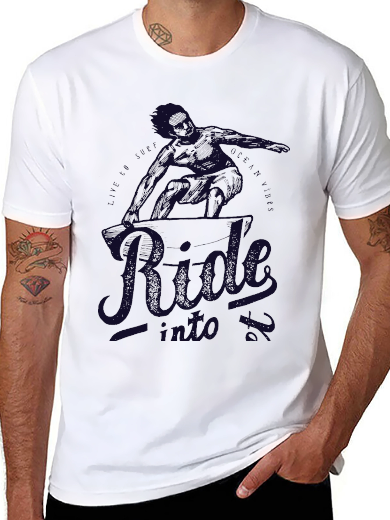 Ride Into Skate T-Shirt