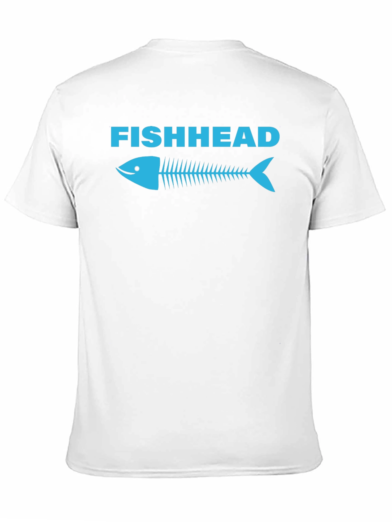 Fishhead Graphic T-Shirt - Mens Crew Neck Tee