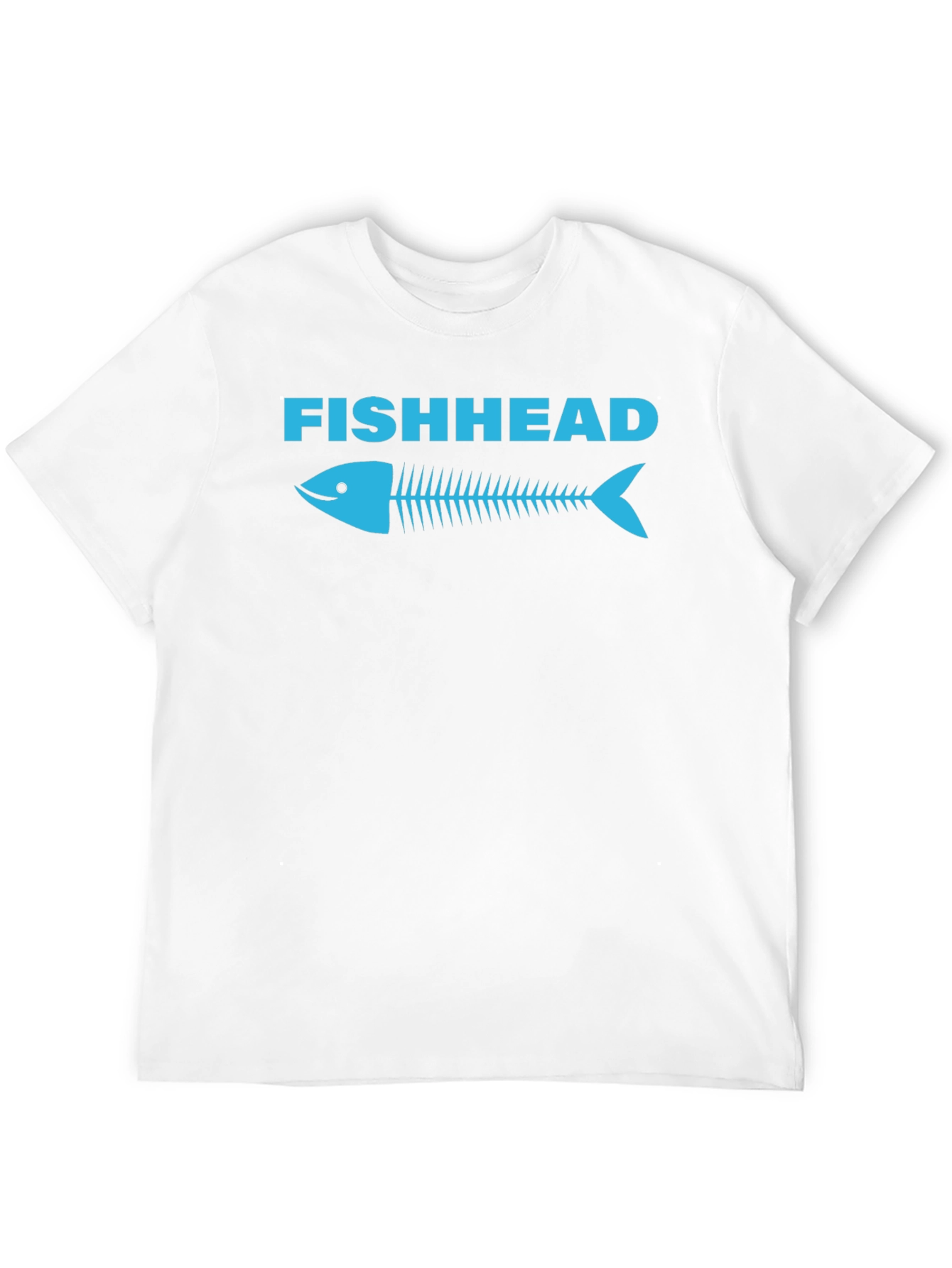 Fishhead Graphic T-Shirt - Mens Crew Neck Tee